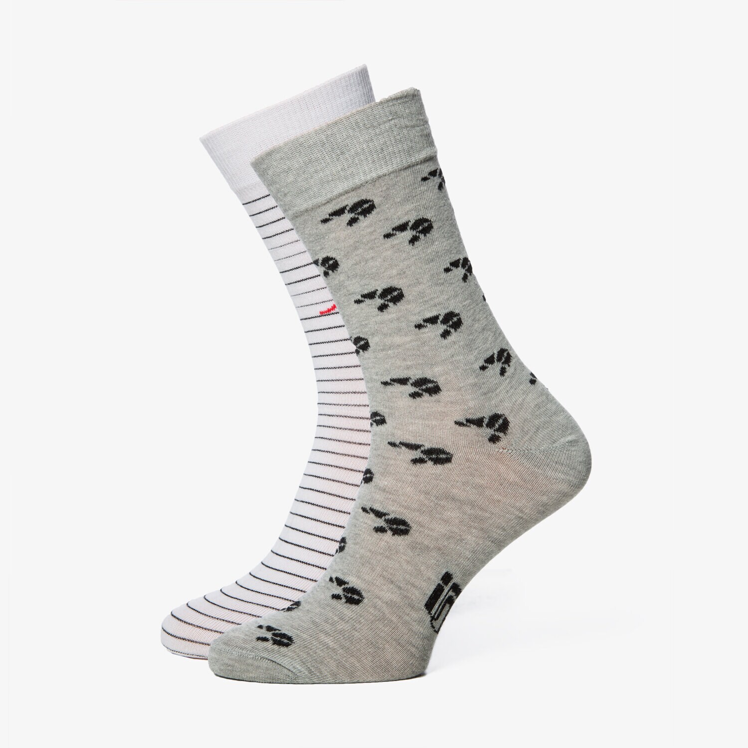 Damen Socken SIZEER SOCKEN BONJOUR 2PPK SISK2203 Grau