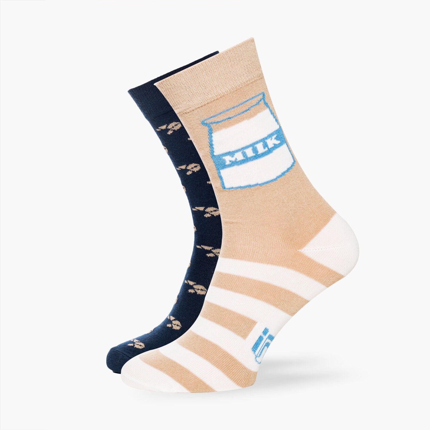 Damen Socken SIZEER SOCKEN MILK AND COOKIE 2PPK SISK2204 Multicolor