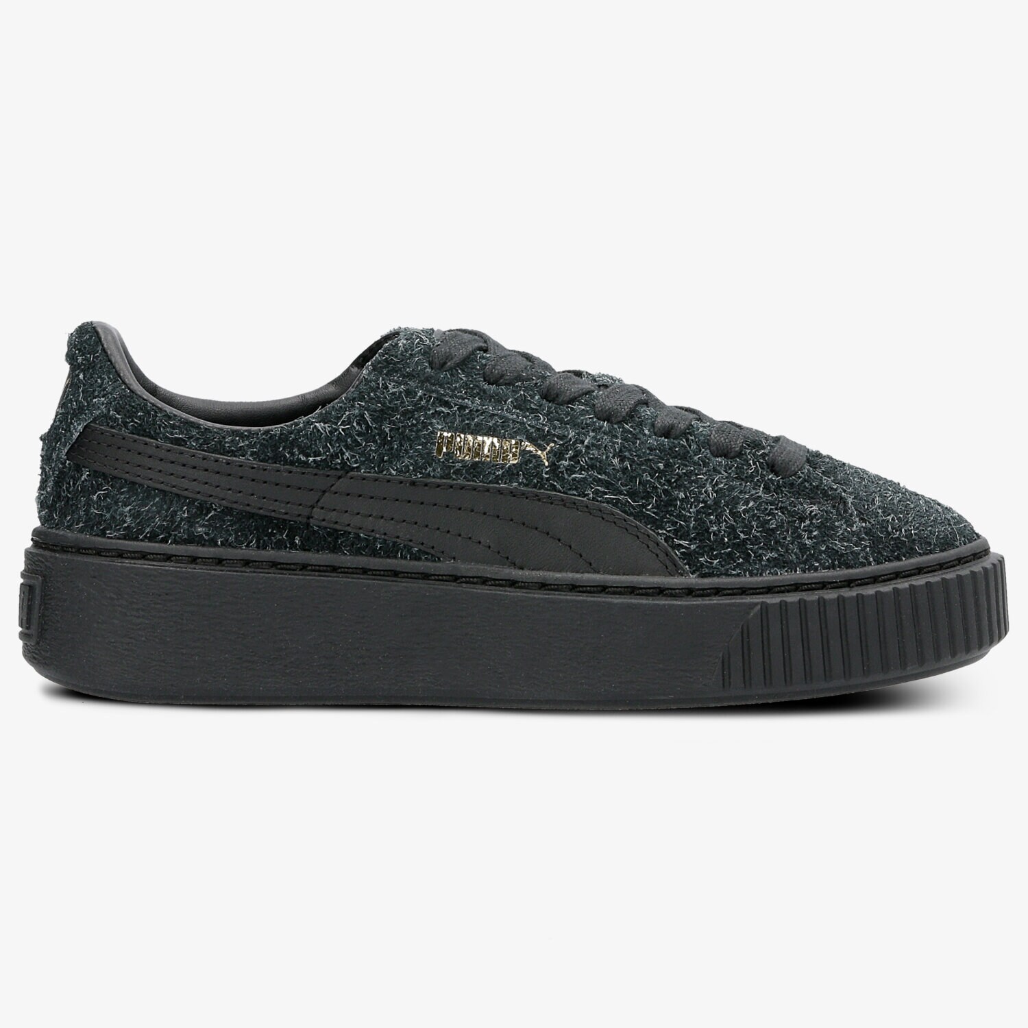 Damen Sneaker PUMA SUEDE PLATFORM 36222401 Schwarz