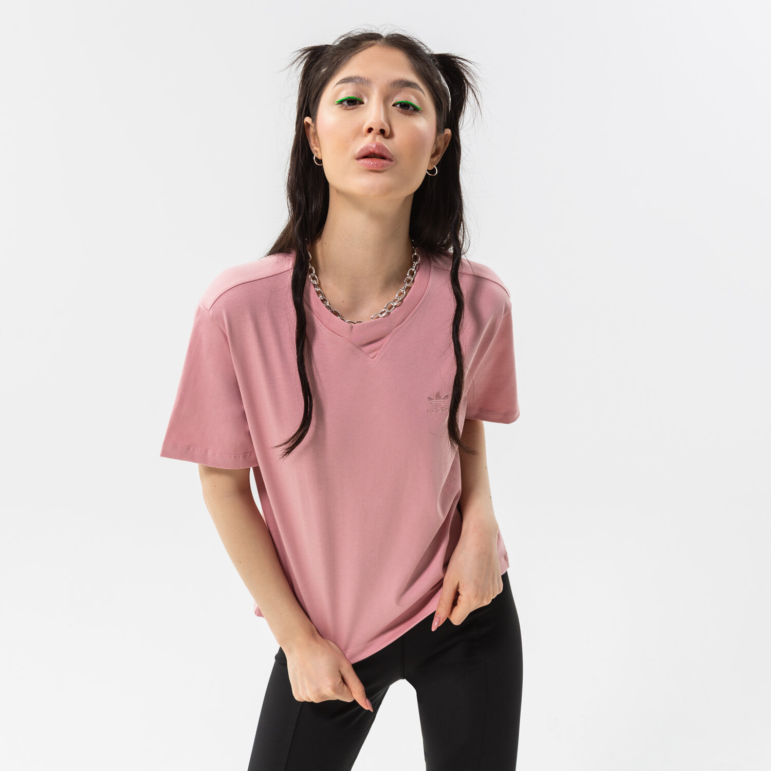 Damen T-Shirt ADIDAS T-SHIRT TEE HE6890 Rosa