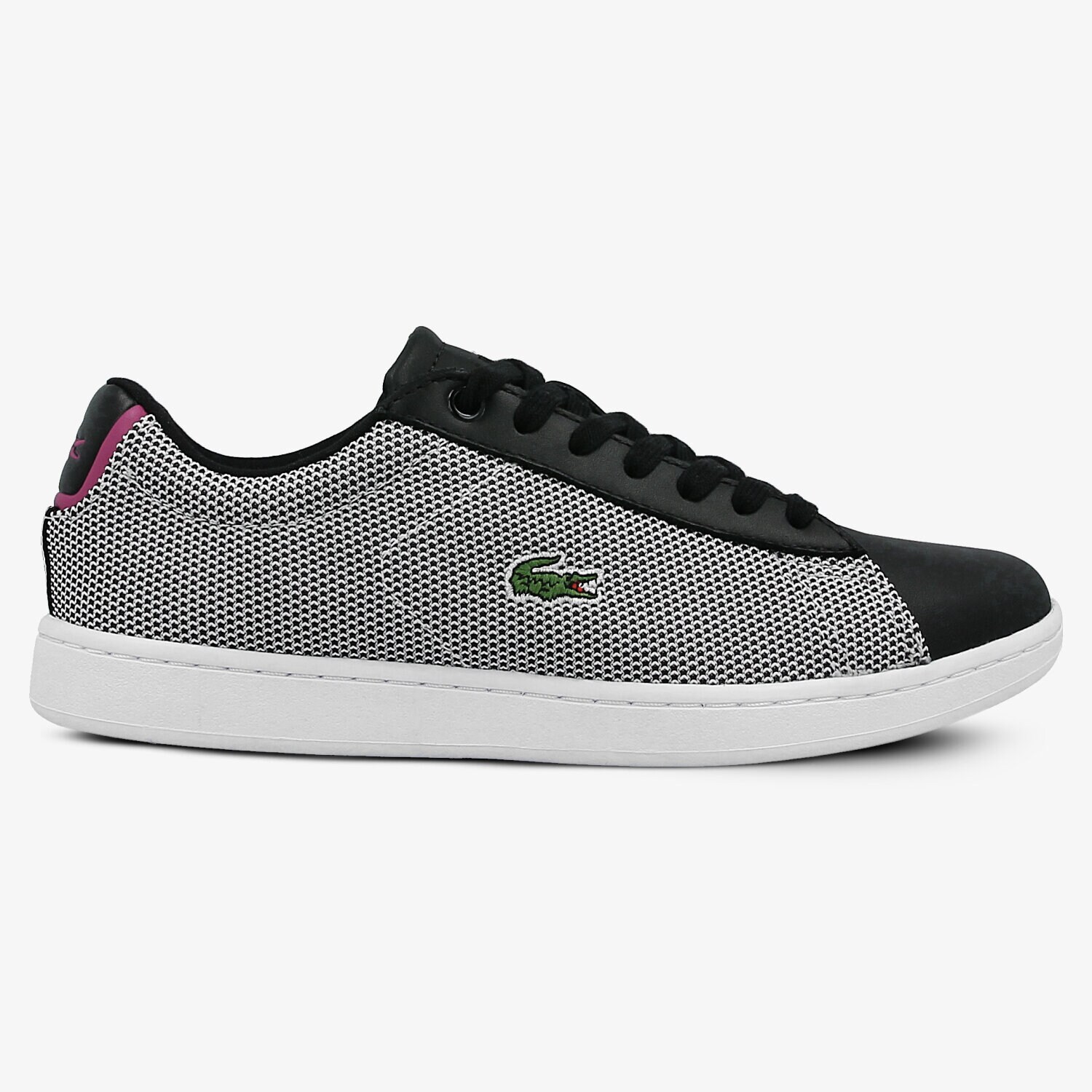 Damen Sneaker LACOSTE CARNABY EVO 117 1 733SPW1010312 Schwarz
