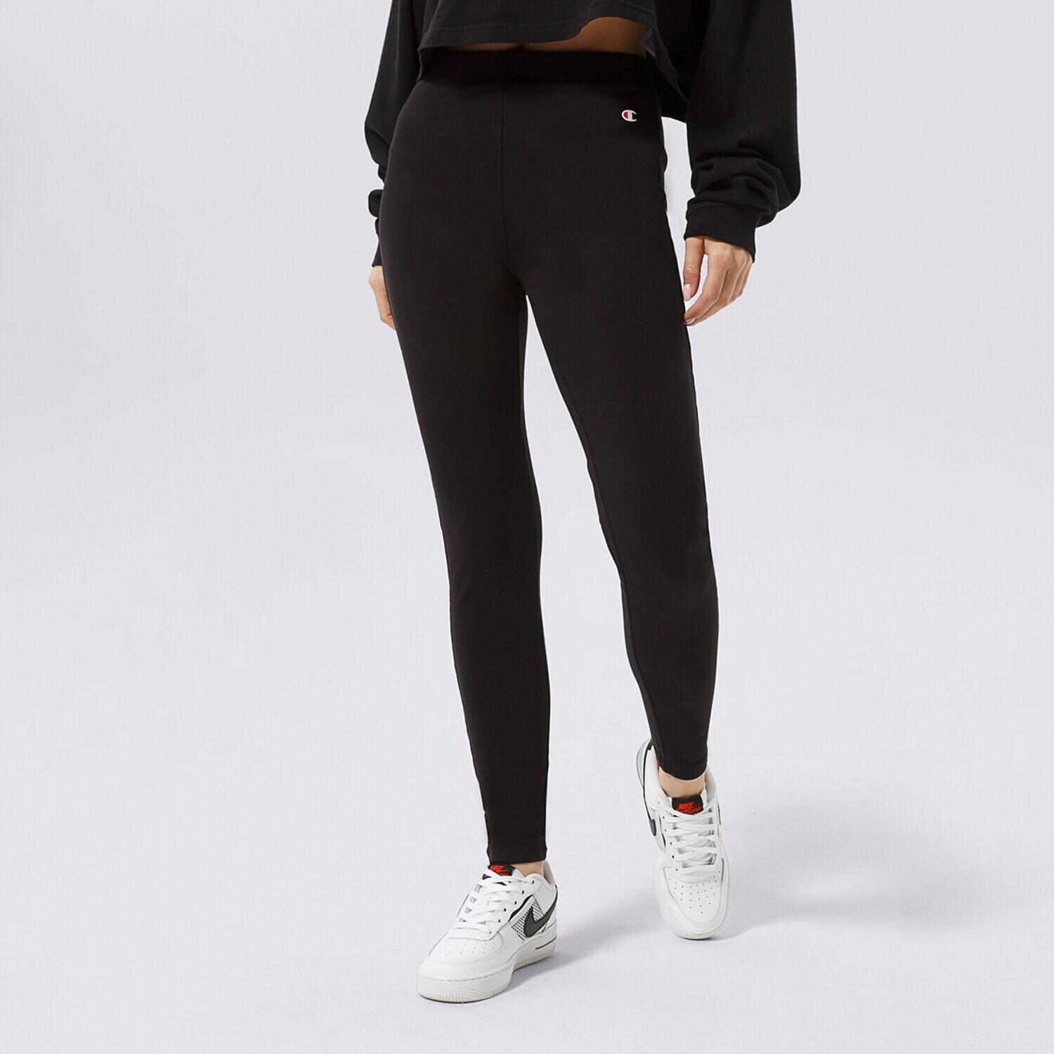 Damen Hosen CHAMPION LEGGINGS LEGGINGS 114900KK001 Schwarz