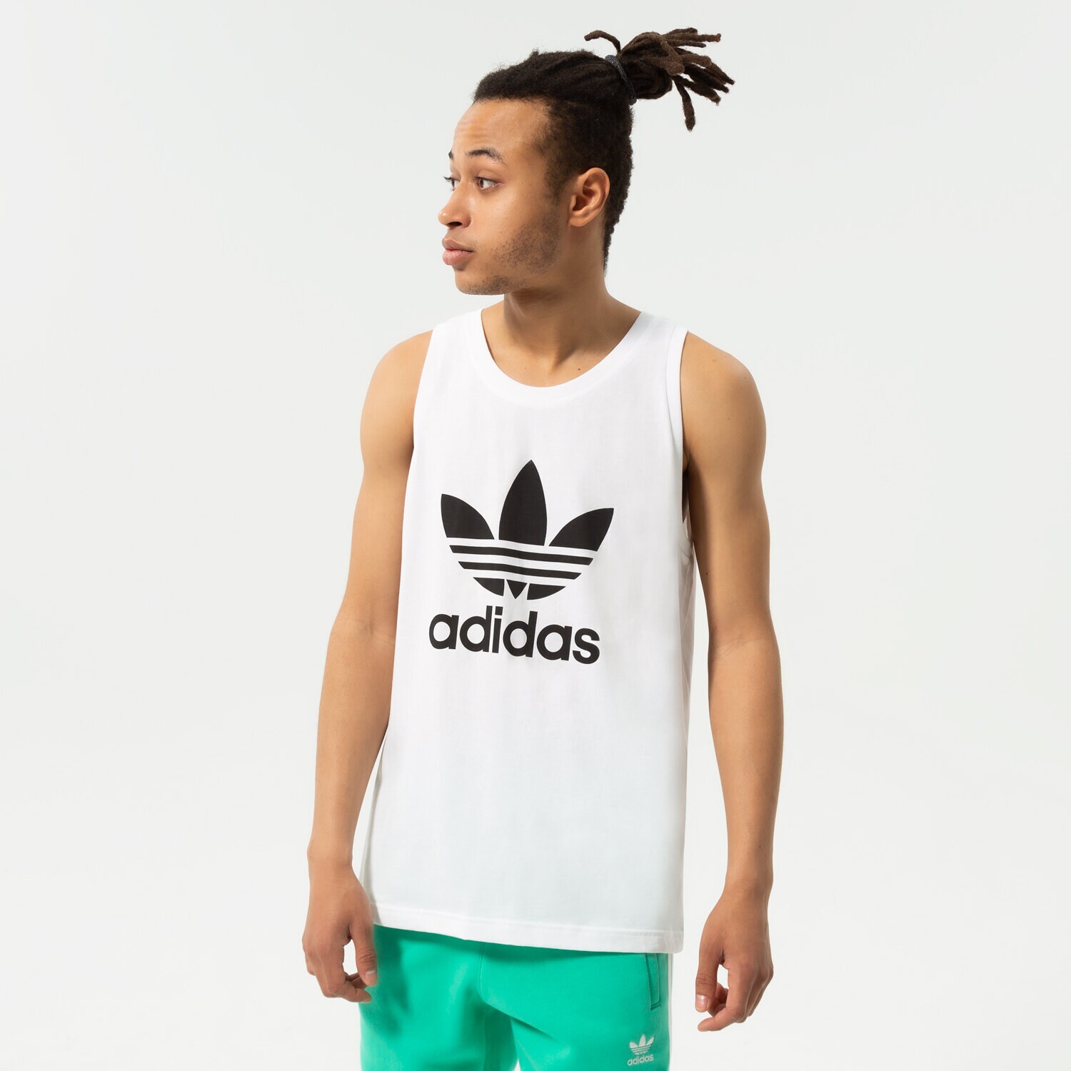 Herren Hosen ADIDAS TANK TREFOIL H06636 Weiß