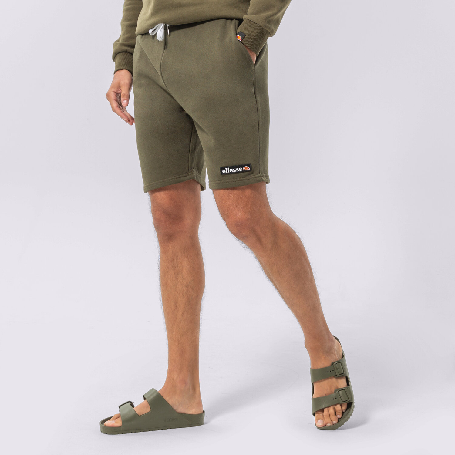Herren Shorts ELLESSE SHORTS ALLED SHORT KHAKI SMG17112506 Khaki