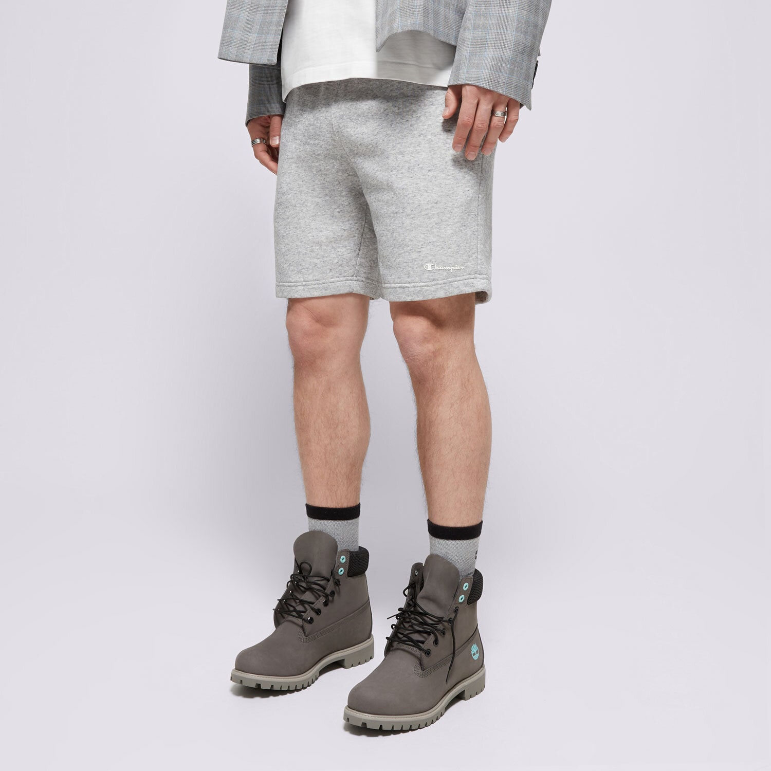 Herren Shorts CHAMPION SHORTS BERMUDA 217430EM021 Grau