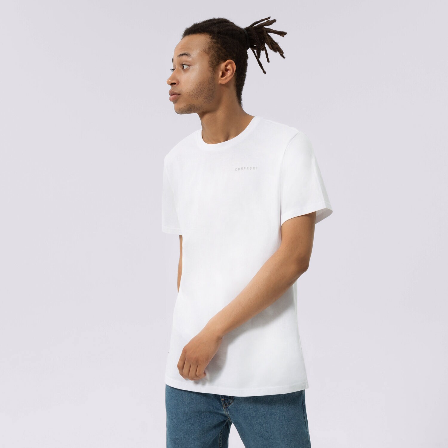 Herren T-Shirt CONFRONT T-SHIRT CLASSIC CF122TSM72001 Weiß