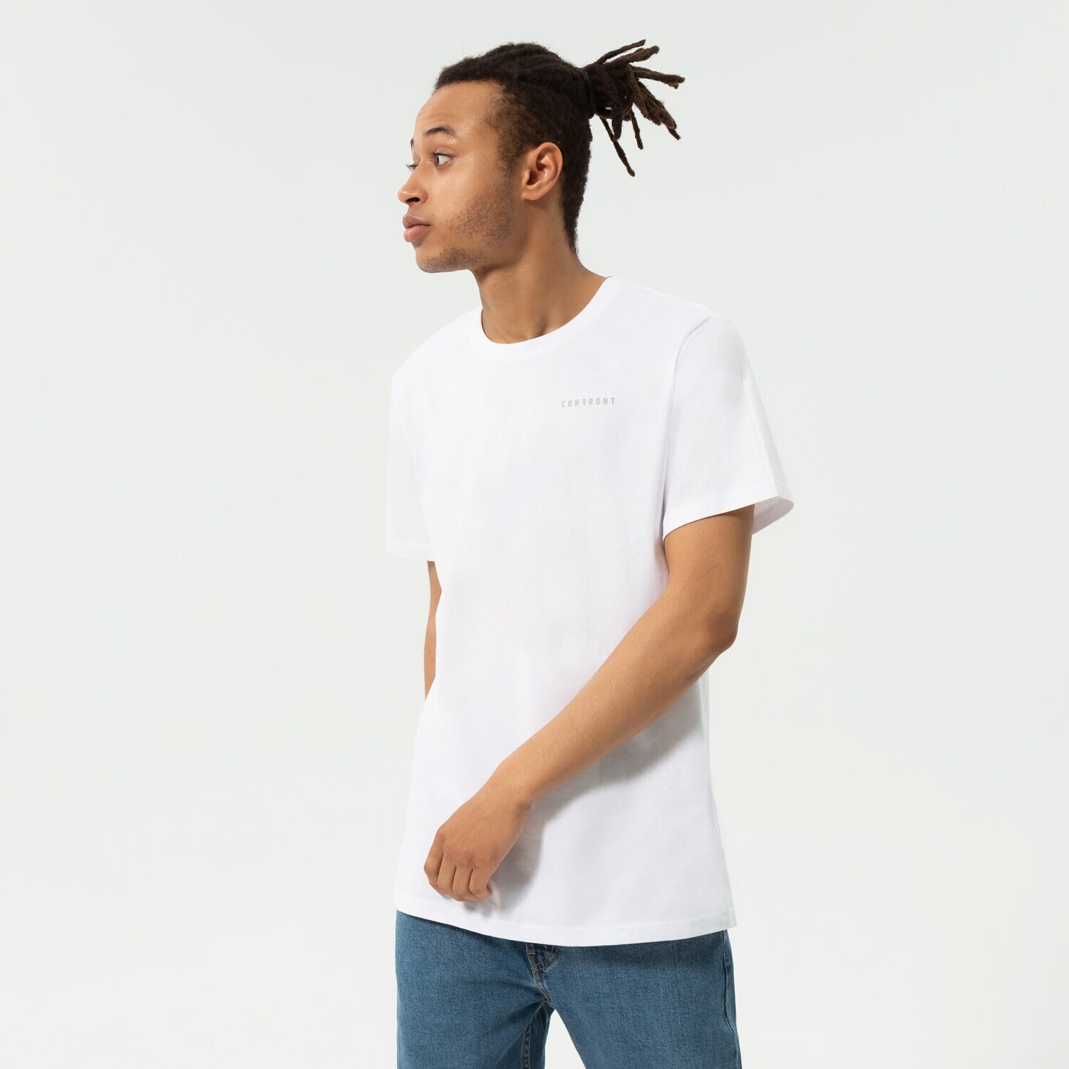 Herren T-Shirt CONFRONT T-SHIRT CLASSIC CF122TSM72001 Weiß