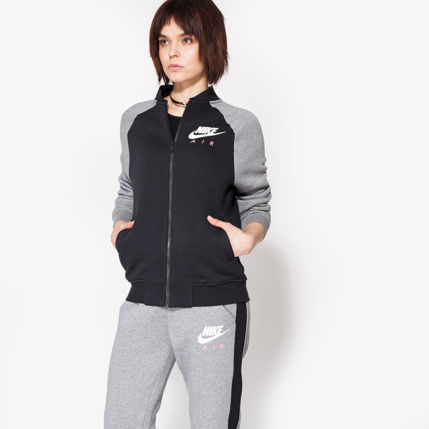 Damen NIKE SWEATSHIRT NSW RALLY JKT AIR 856863010 Grau