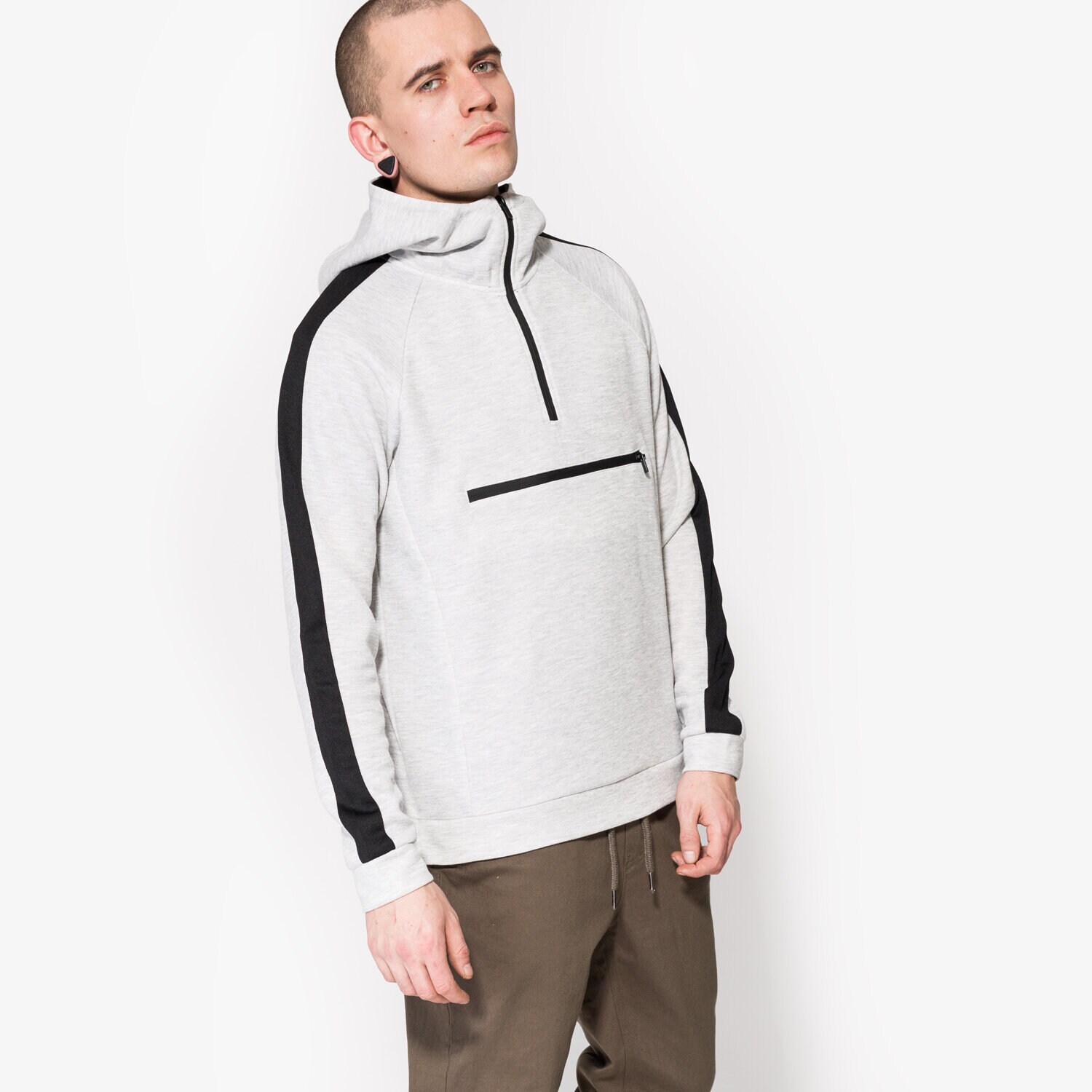 Herren CONFRONT SWEATSHIRT ATWOOD CF17BLM18001 Grau