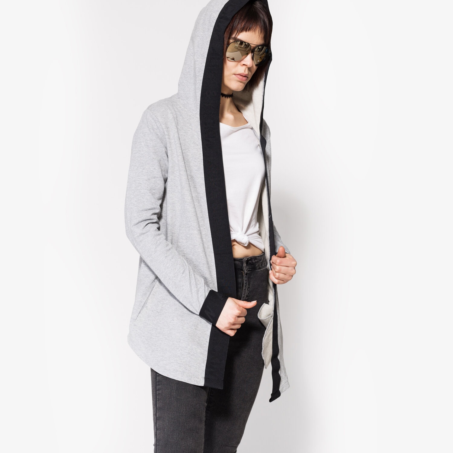 Damen CONFRONT SWEATSHIRT CHAMPION CF17BLD11001 Grau