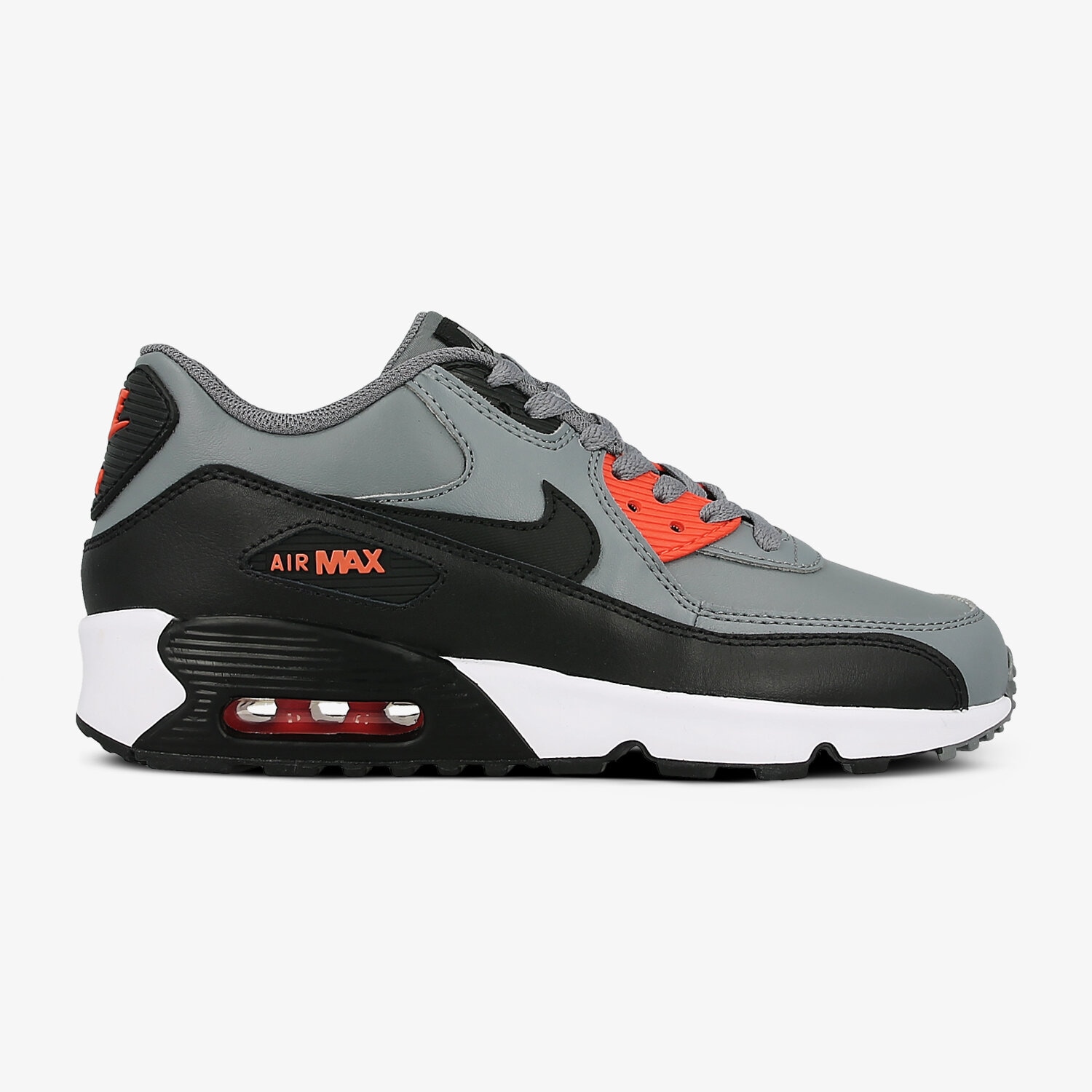 NIKE AIR MAX 90 LEATHER (GS)  833412010 Grau