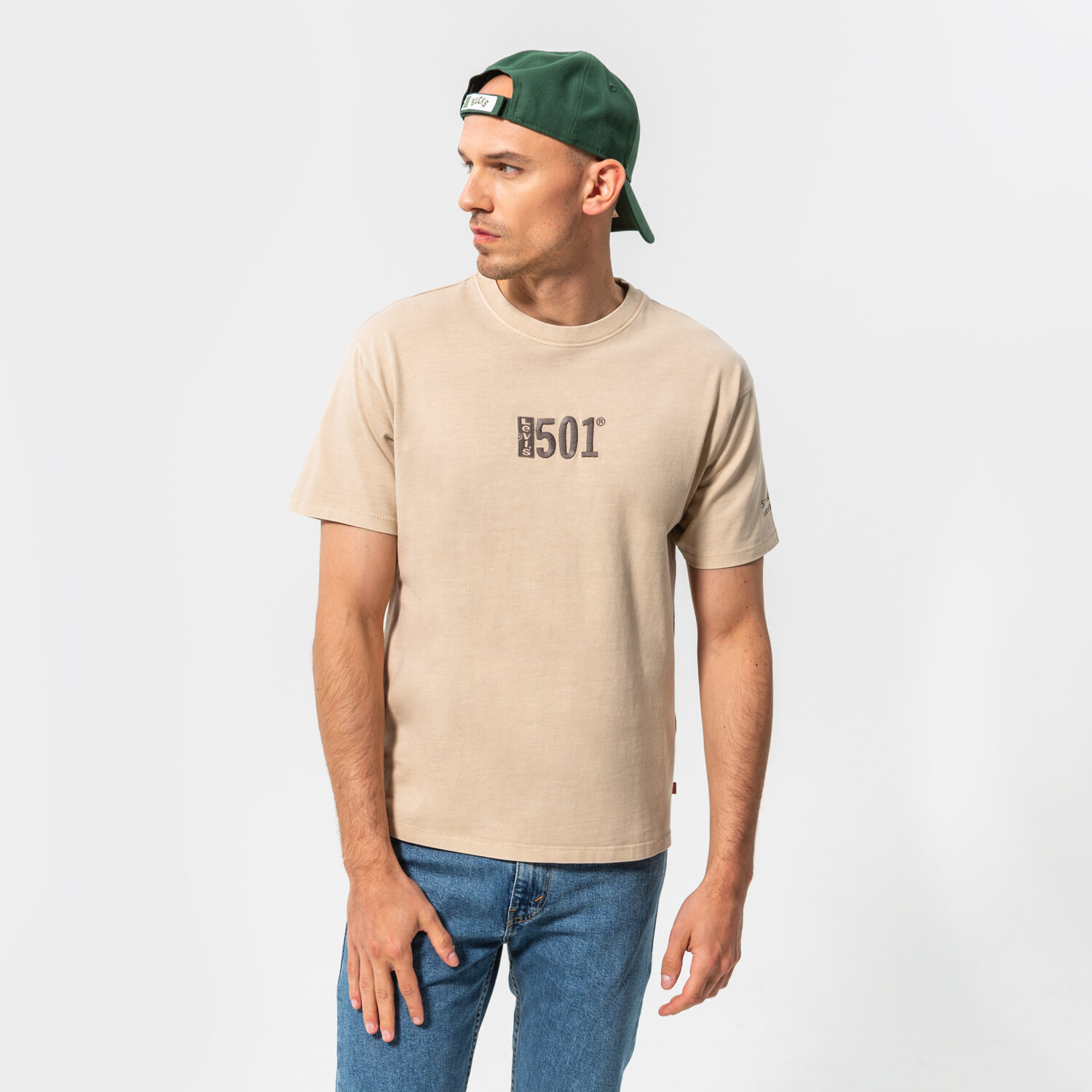Herren T-Shirt LEVI'S T-SHIRT VINTAGE FIT GRAPHIC TEE 87373-0041 Beige