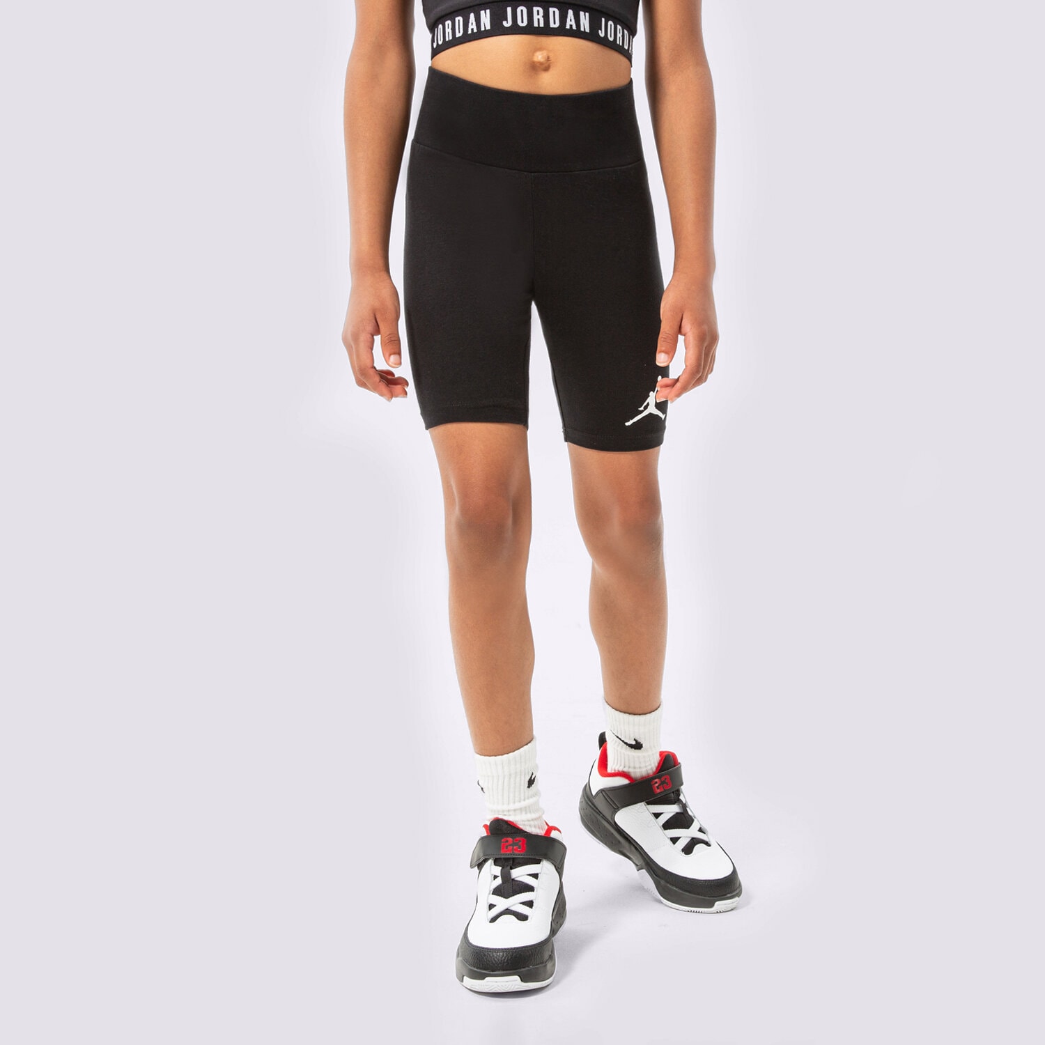 Kinder JORDAN SHORTS ESSENTIALS BIKE SHORT G 45A856-023 Schwarz