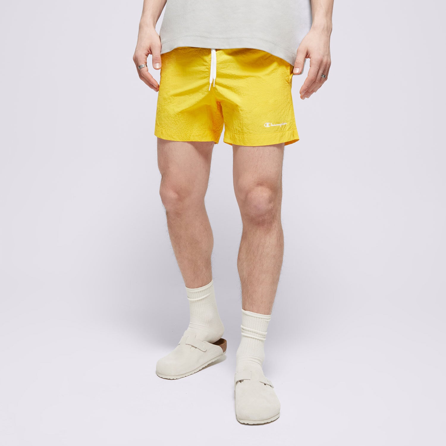 Herren Shorts CHAMPION SHORTS BEACHSHORT 216069YS011 Gelb