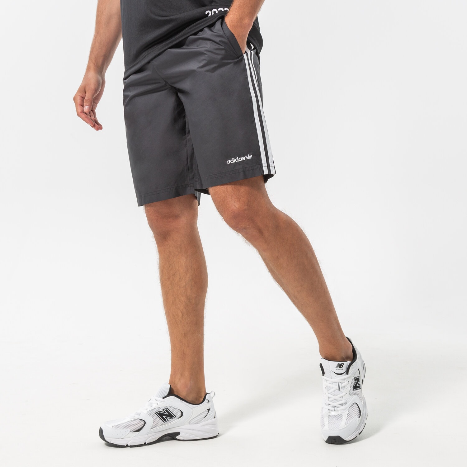 Herren Shorts ADIDAS SHORTS TRFOIL C S SHRT HC7125 Schwarz