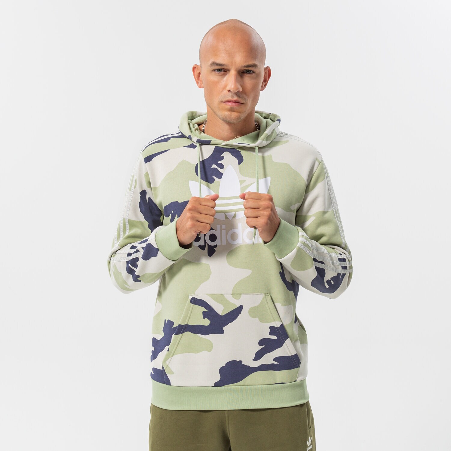 Herren ADIDAS HOODIE CAMO HOODIE HF4886 Multicolor