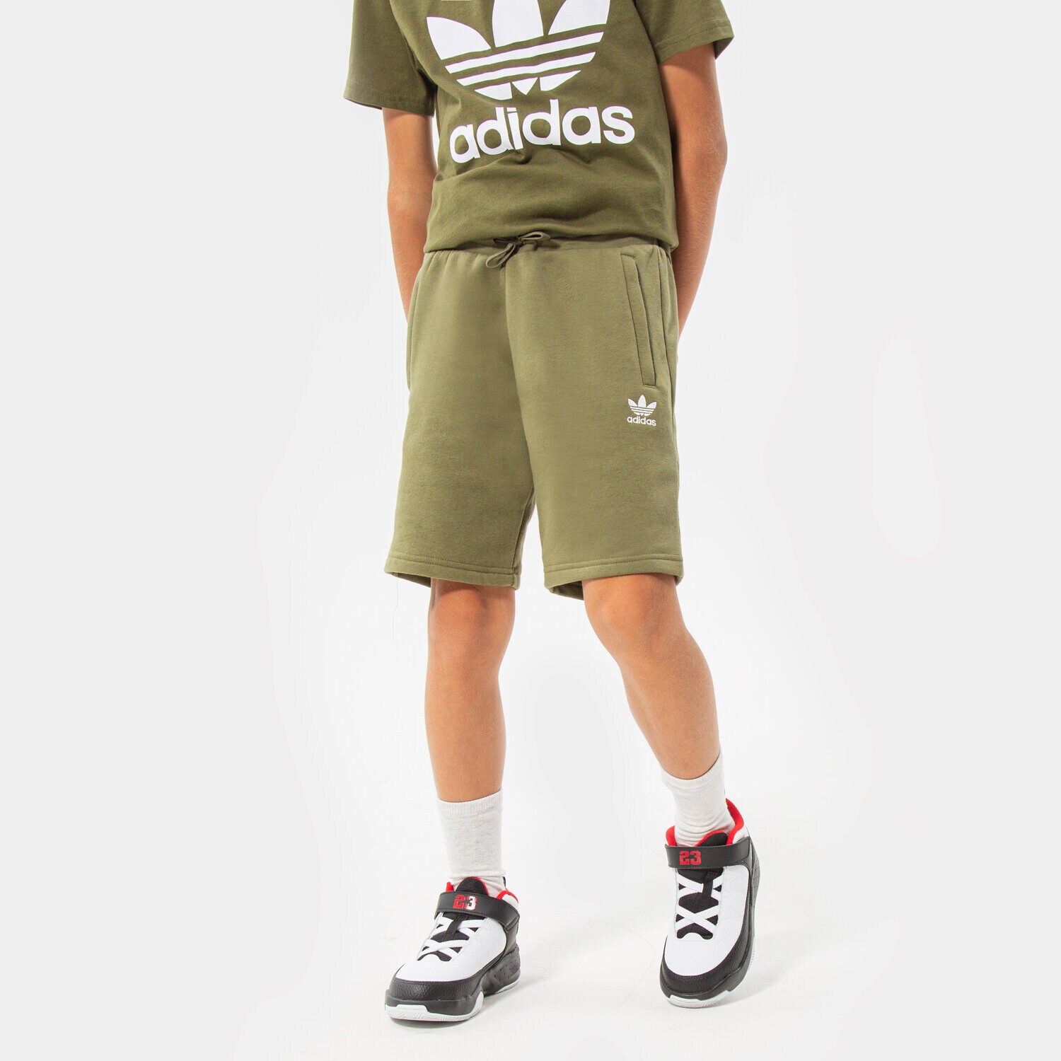 Kinder ADIDAS SHORTS BOY HD2063 Khaki