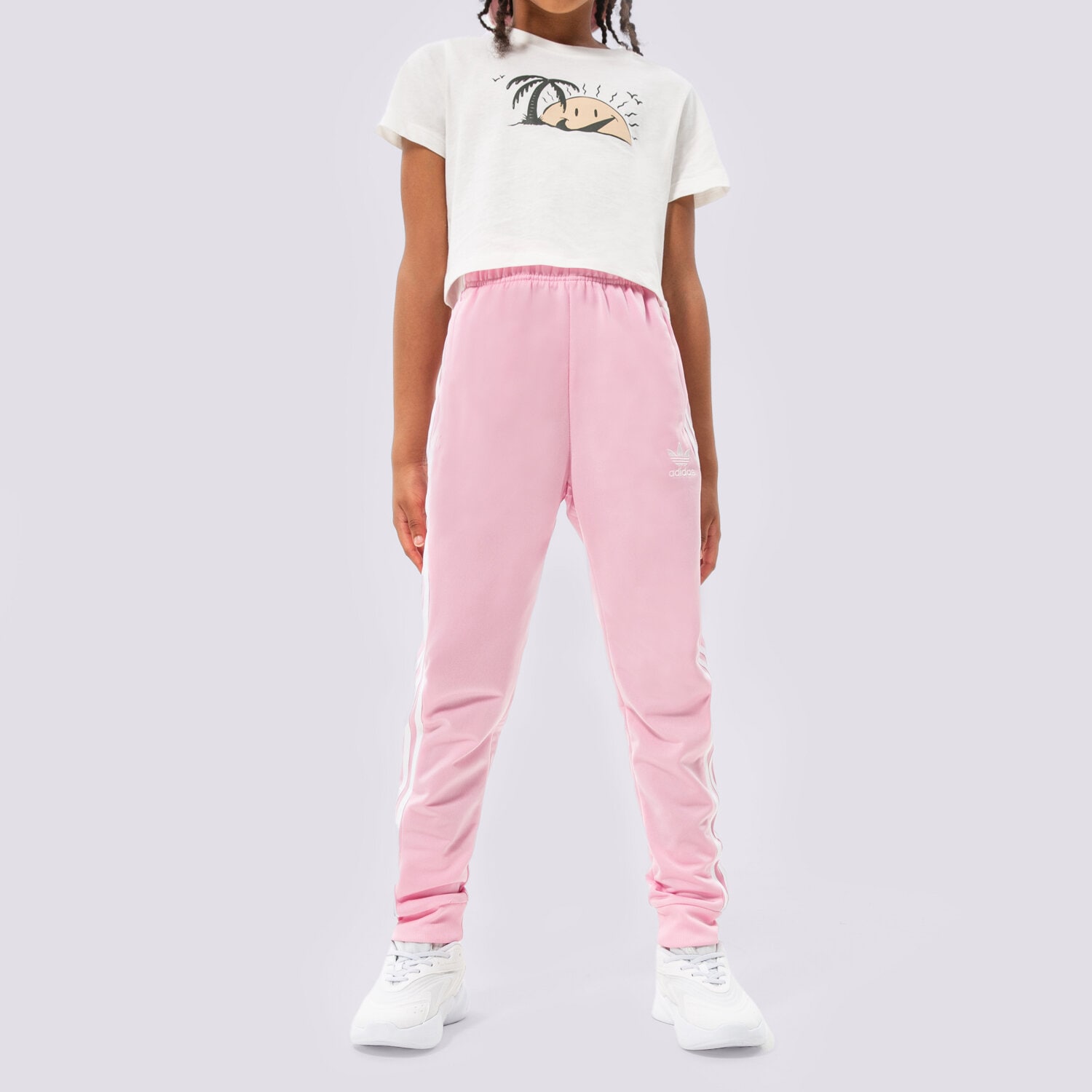 Kinder Hosen ADIDAS HOSE SST TRACK PANTS GIRL HD2046 Rosa
