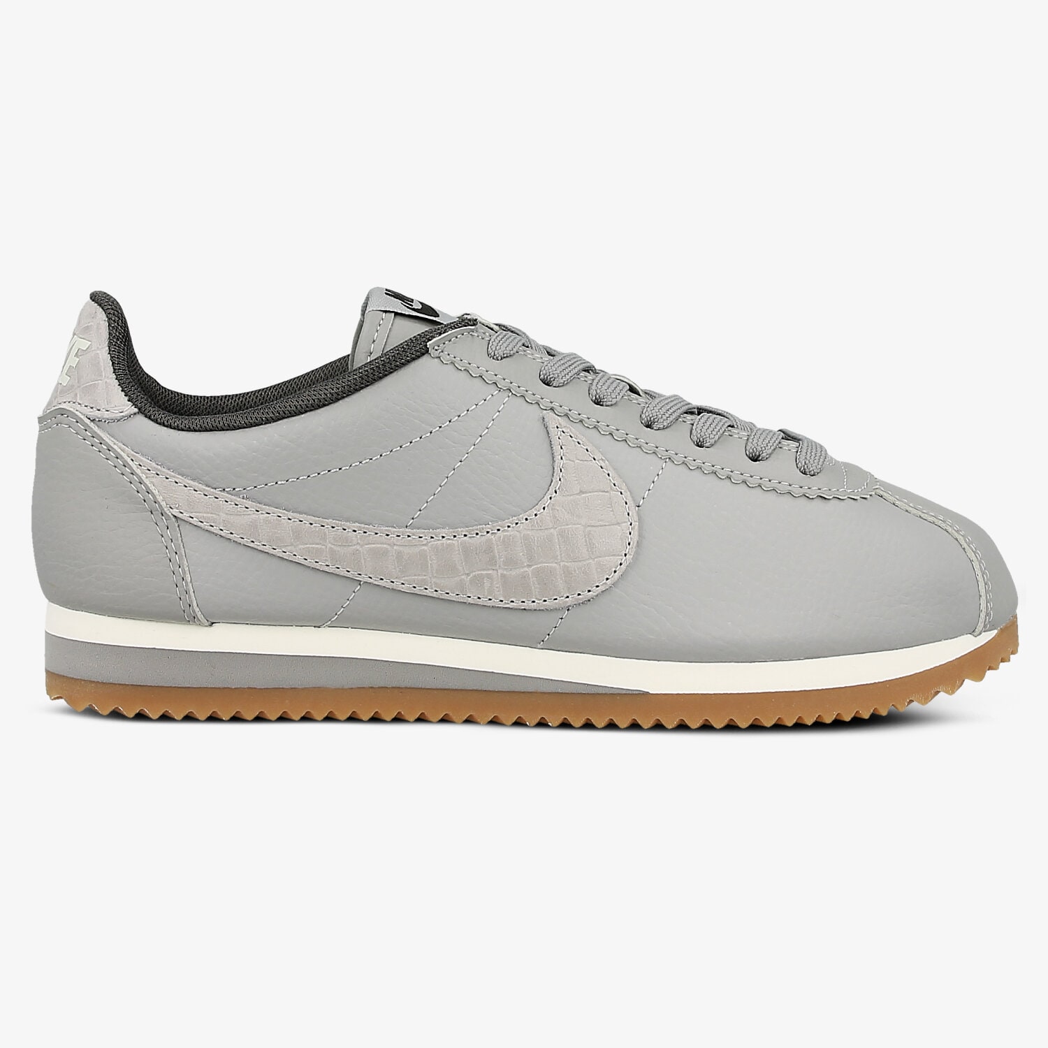 Damen Sneaker NIKE W CLASSIC CORTEZ LTR LUX 861660003 Grau