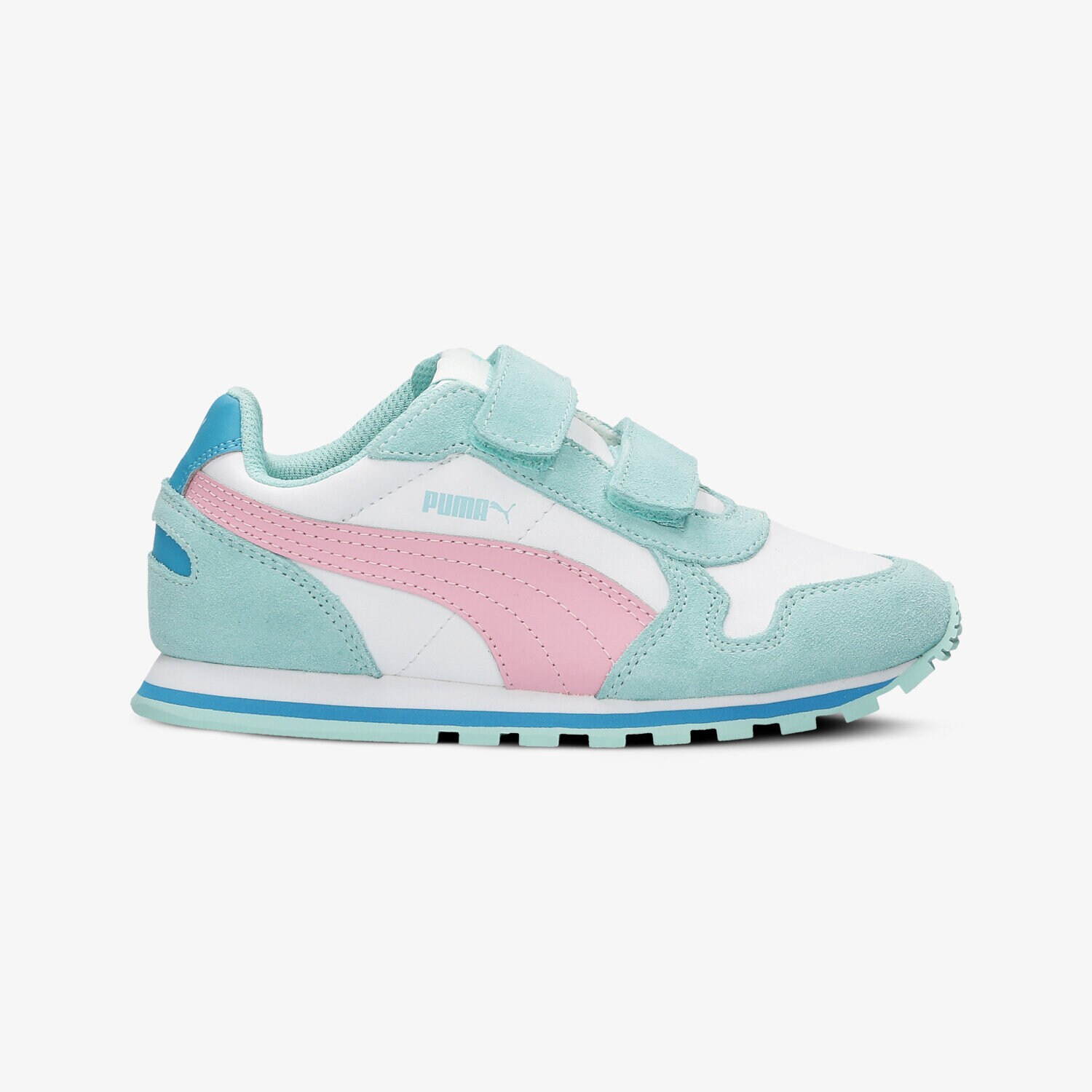 Kinder Sneaker PUMA ST RUNNER L V PS 36076312 Grün