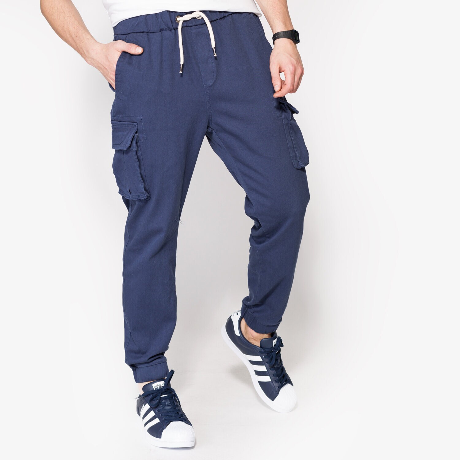 Herren Hosen CONFRONT HOSE LOCKE CF17SPM06002 Dunkelblau