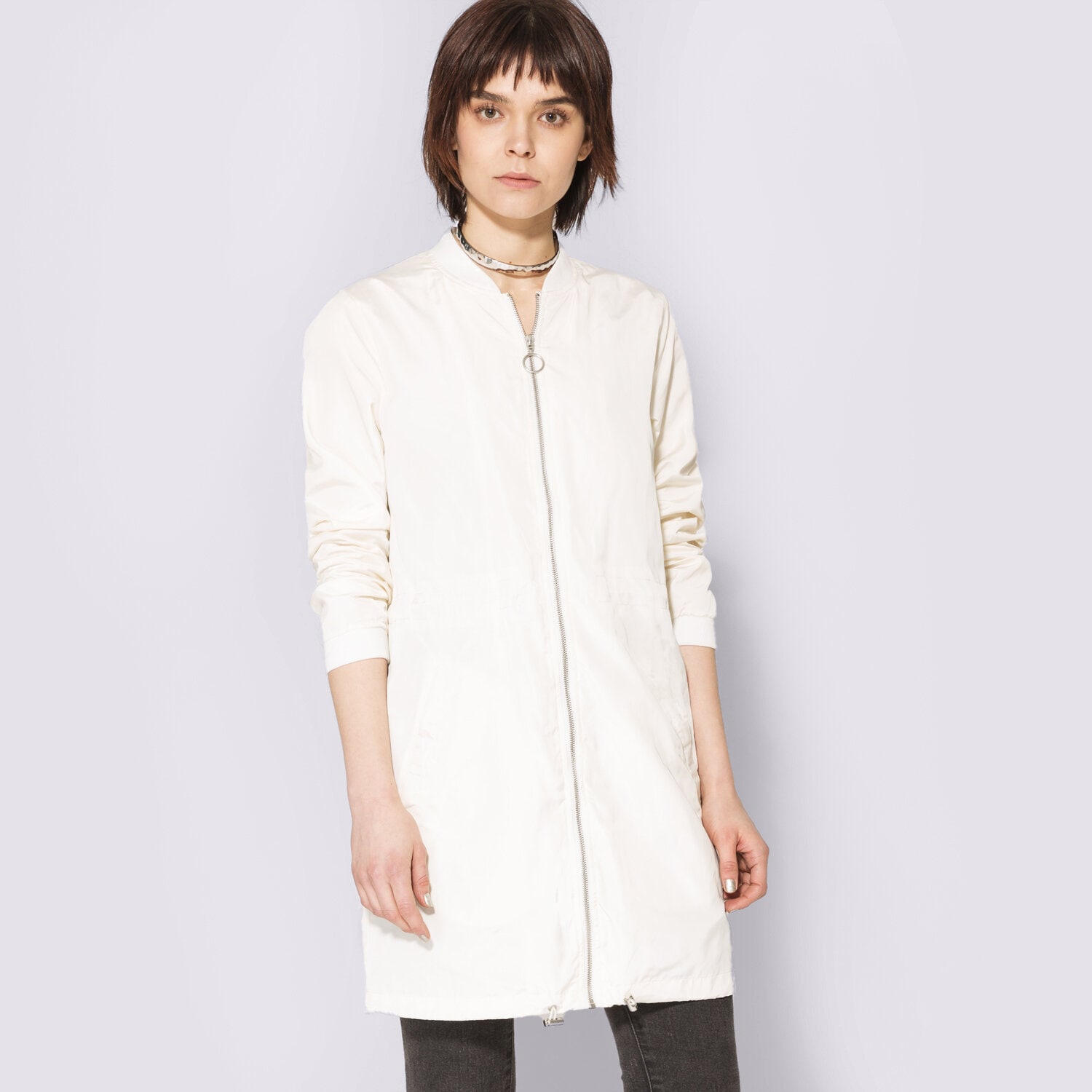 Damen Übergangsjacke CONFRONT JACKE SOLTA CF17KUD31001 Weiß