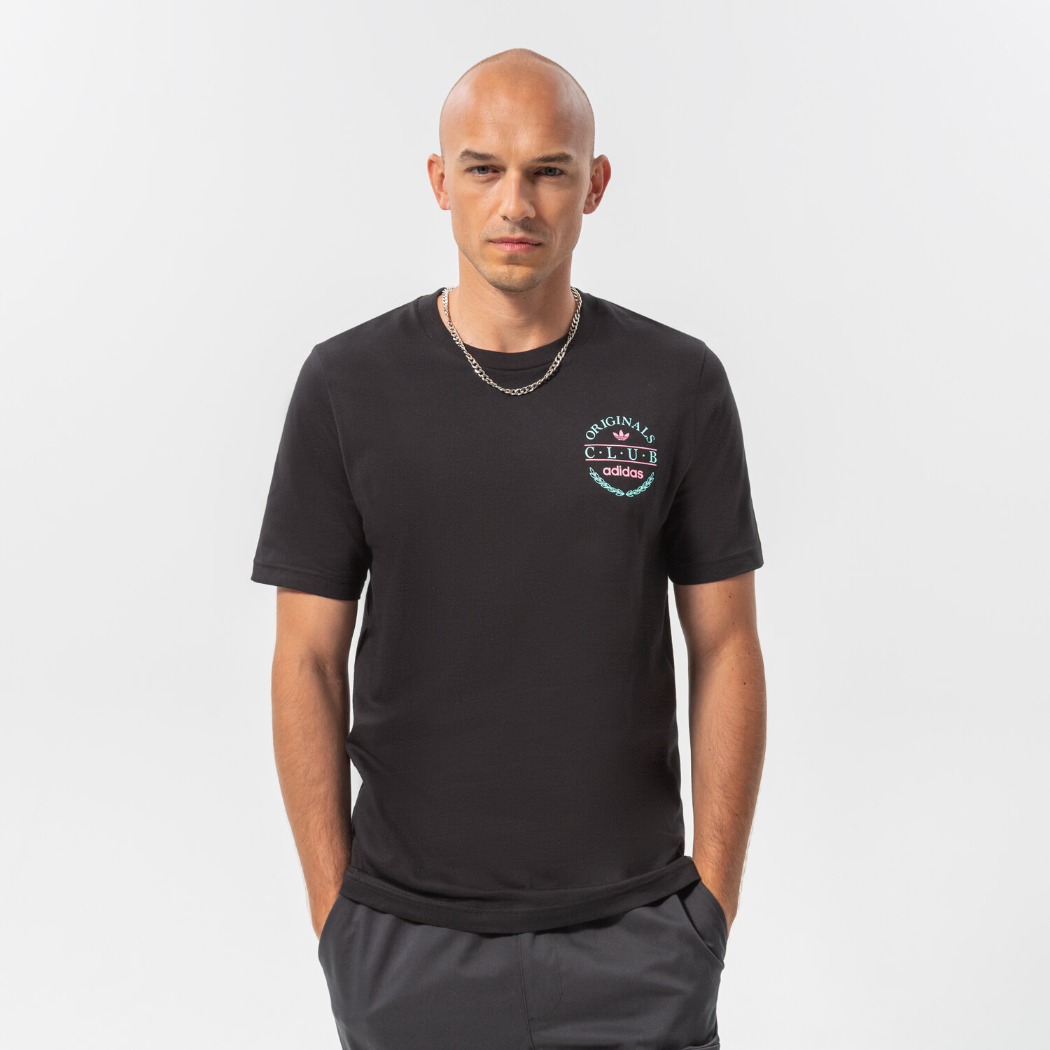 Herren T-Shirt ADIDAS T-SHIRT CLUB TEE HR7890 Schwarz