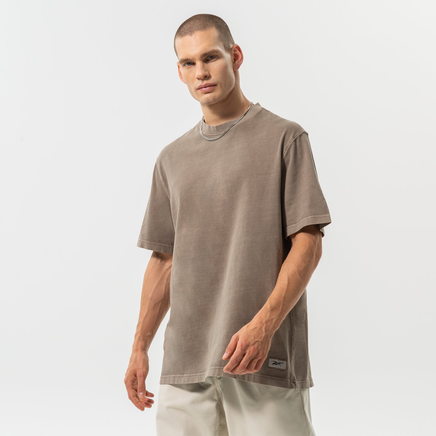 Herren T-Shirt REEBOK T-SHIRT CLASSIC NATURAL DYE TEE HM5359 Braun