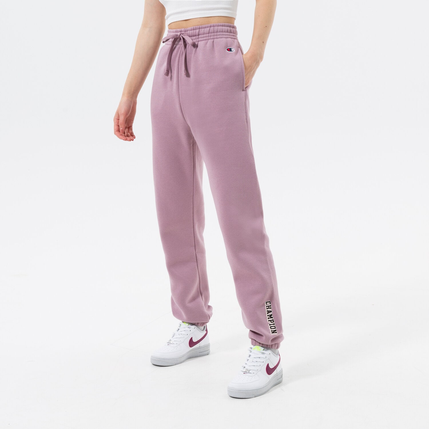 Damen Hosen CHAMPION HOSE ELASTIC CUFF PANTS 115445PS162 Violet