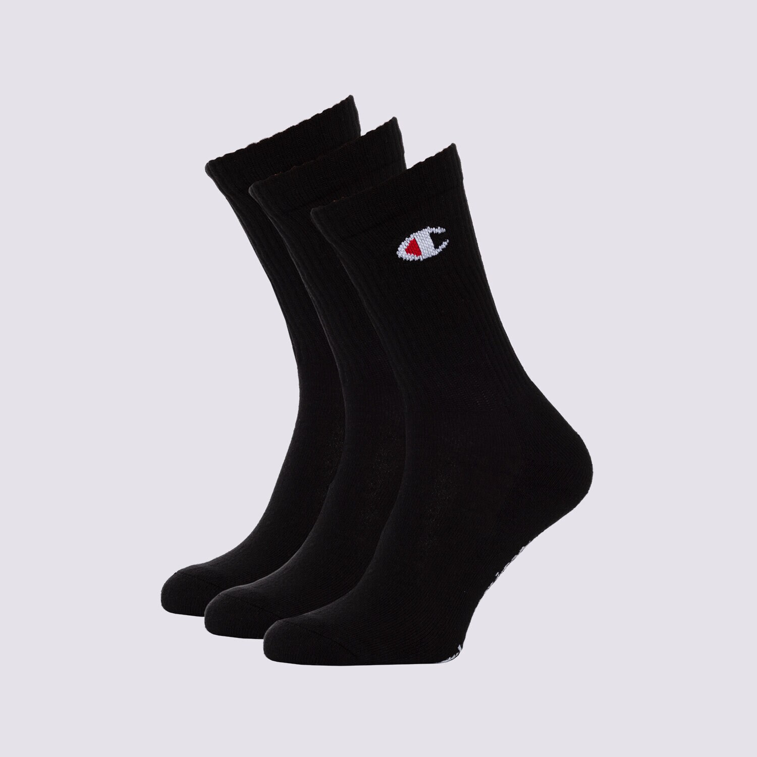 Damen Socken CHAMPION SOCKEN 3PK CREW SOCKS U24558KK001 Schwarz