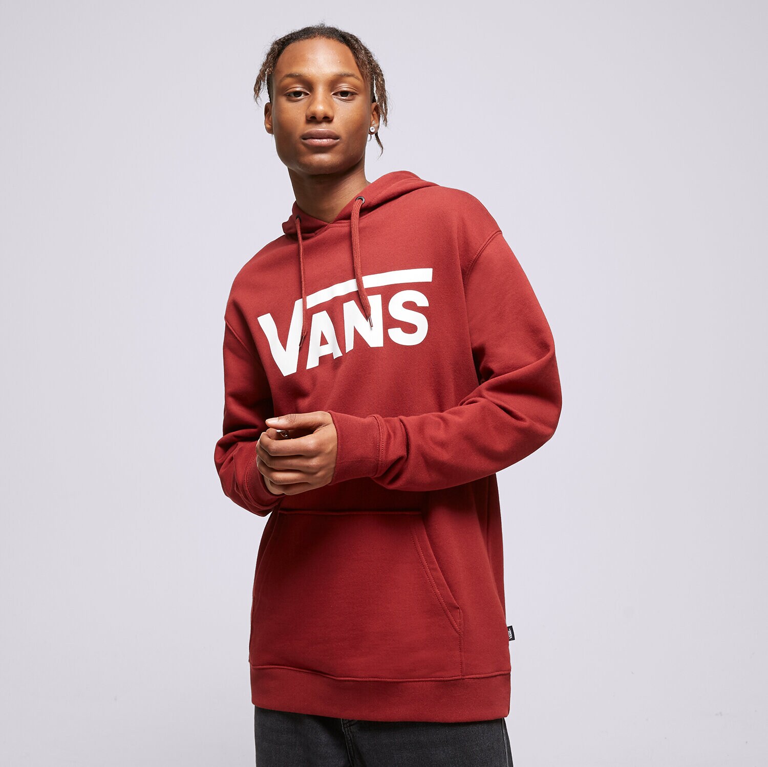 VANS HOODIE MN VANS CLASSIC PO HOODIE Dunkelrot VN0A456BBQS1 Sizeer