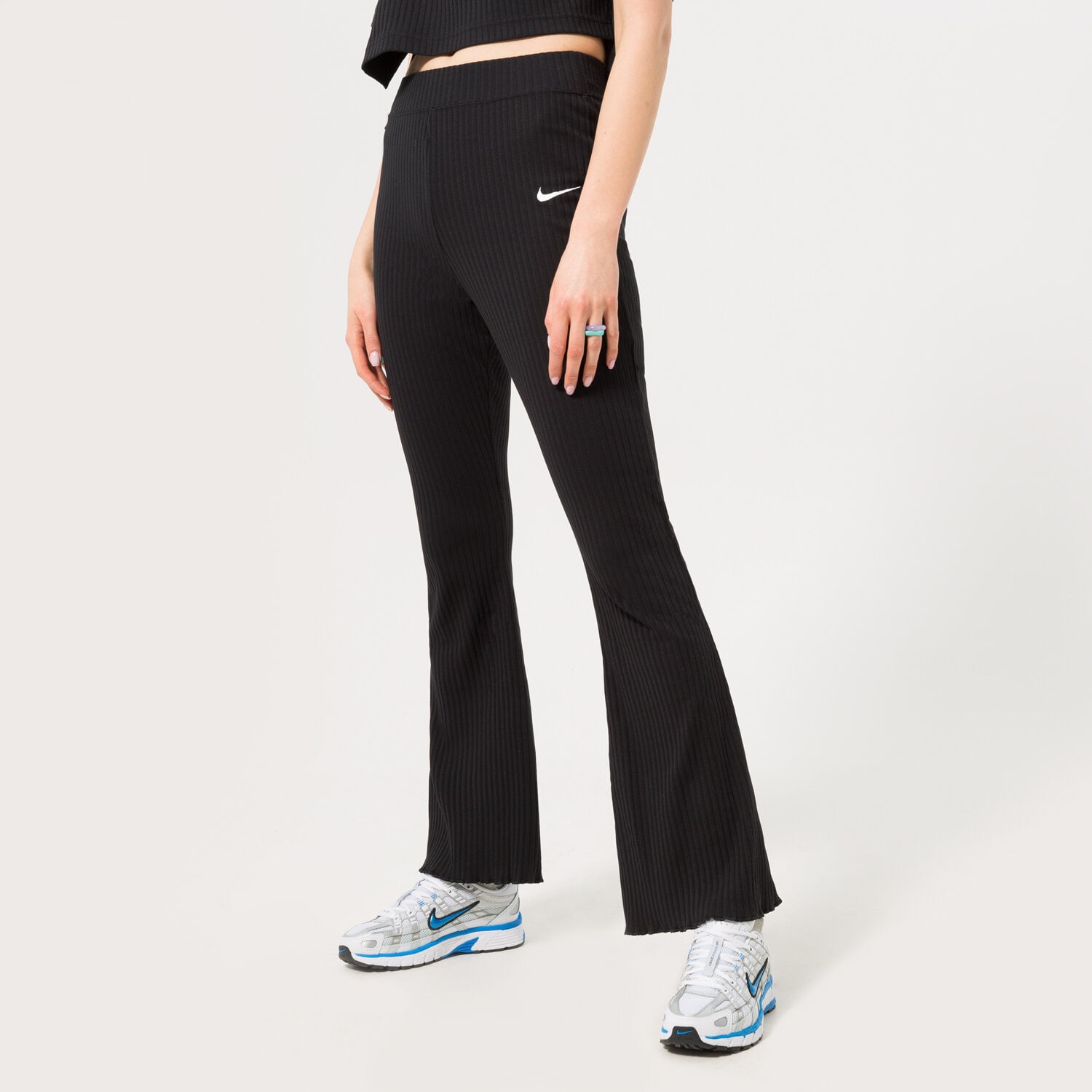 Damen Hosen NIKE HOSE W NSW RIB JRSY PANT