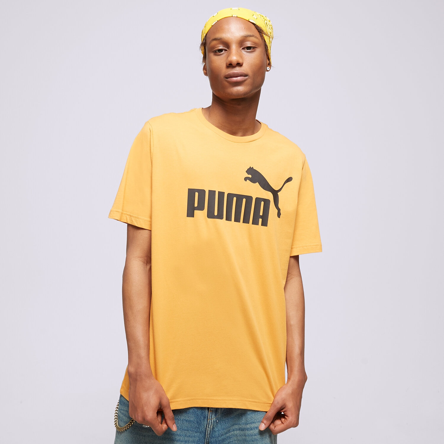 Herren T-Shirt PUMA T-SHIRT ESS LOGO TEE (S)