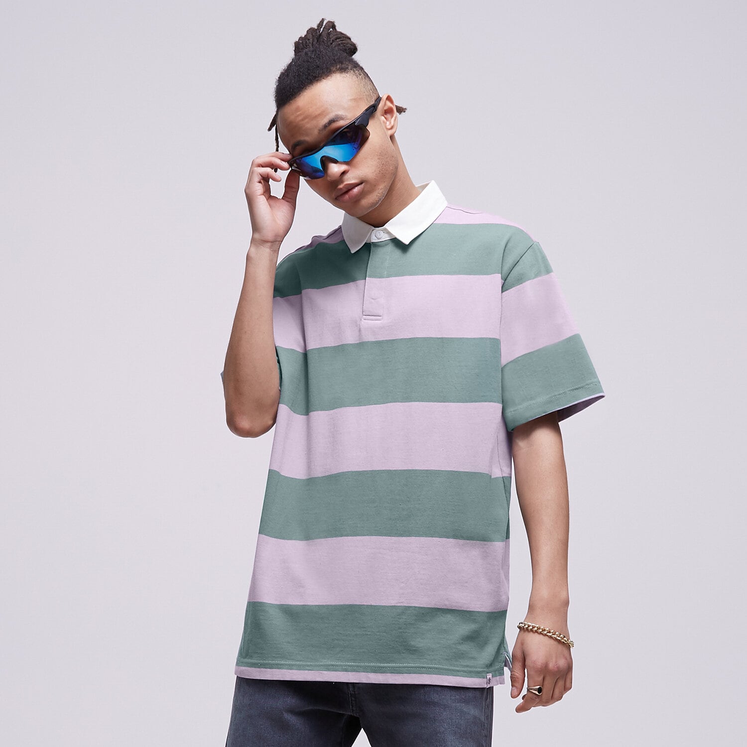 Herren Polo-Shirt ELEMENT T-SHIRT REEDSPORT POLO ELYKT00129PJT0 Violet