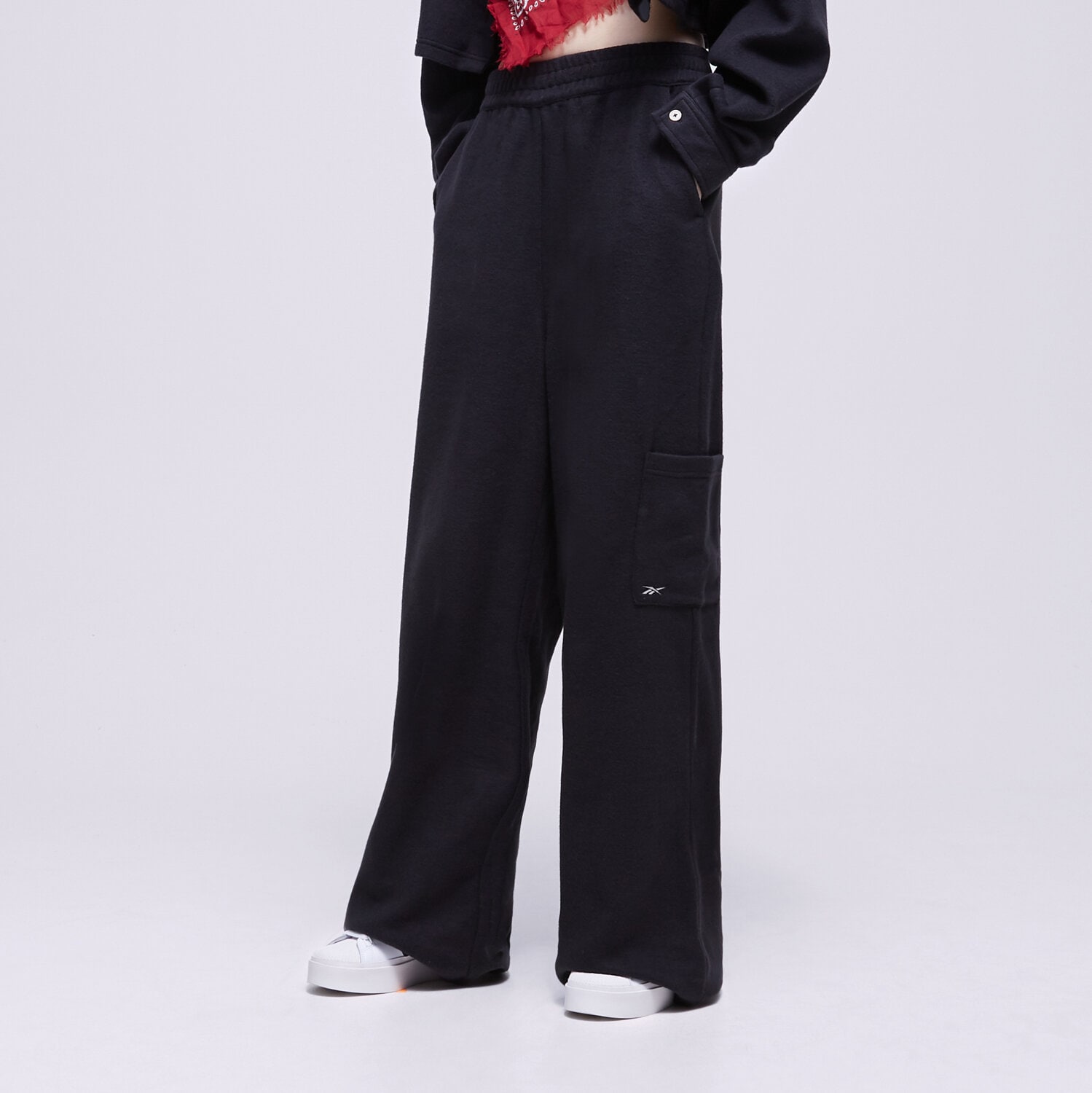 Damen Hosen REEBOK HOSE CL WDE FL WIDE LEG PANT HT7838 Schwarz