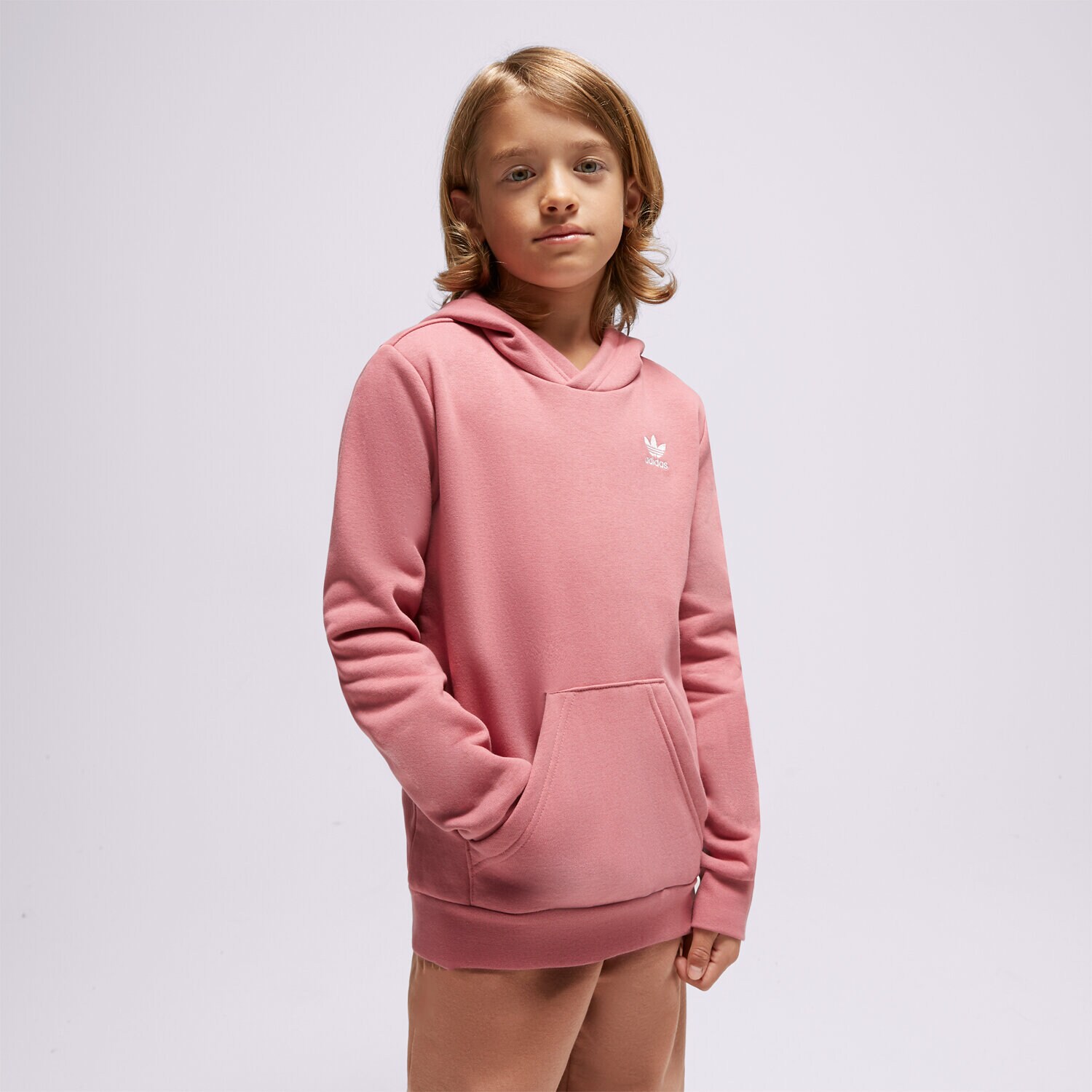Kinder ADIDAS HOODIE HOODIE BOY IC3145 Grau