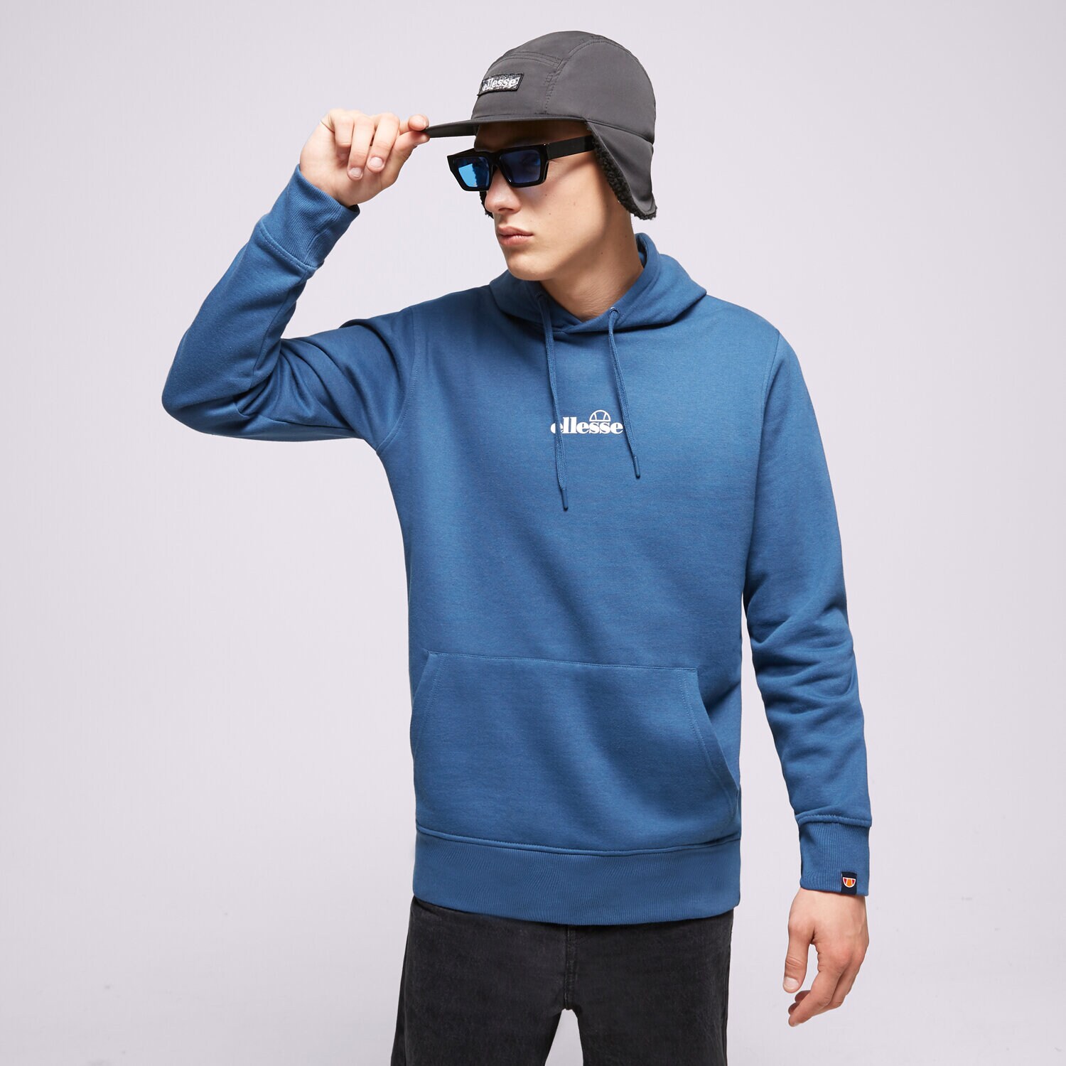 Herren ELLESSE HOODIE PERSHUTA BLUE OH HOODY SHP16466402 Blau