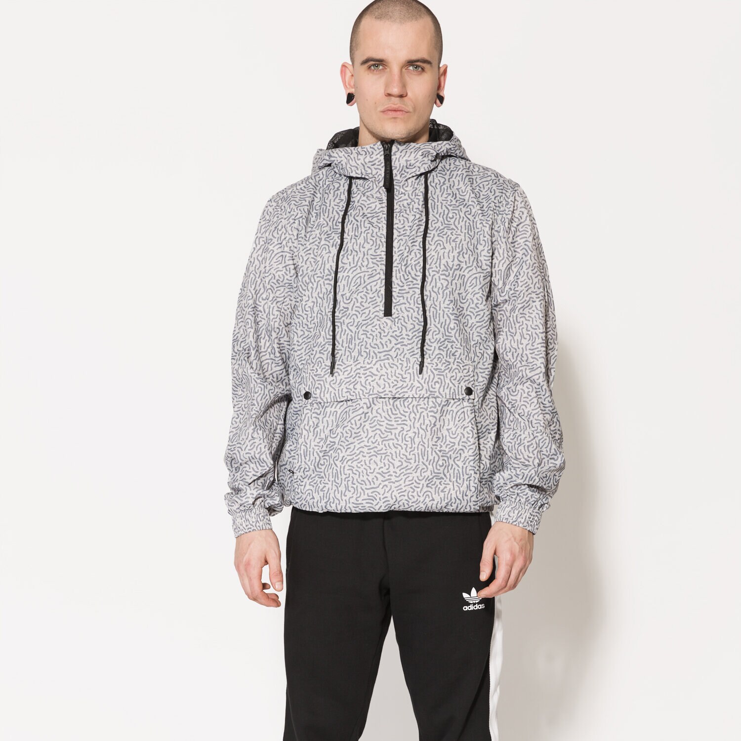 Herren Übergangsjacke CONFRONT JACKE FRASCO CF17KUM18001 Grau