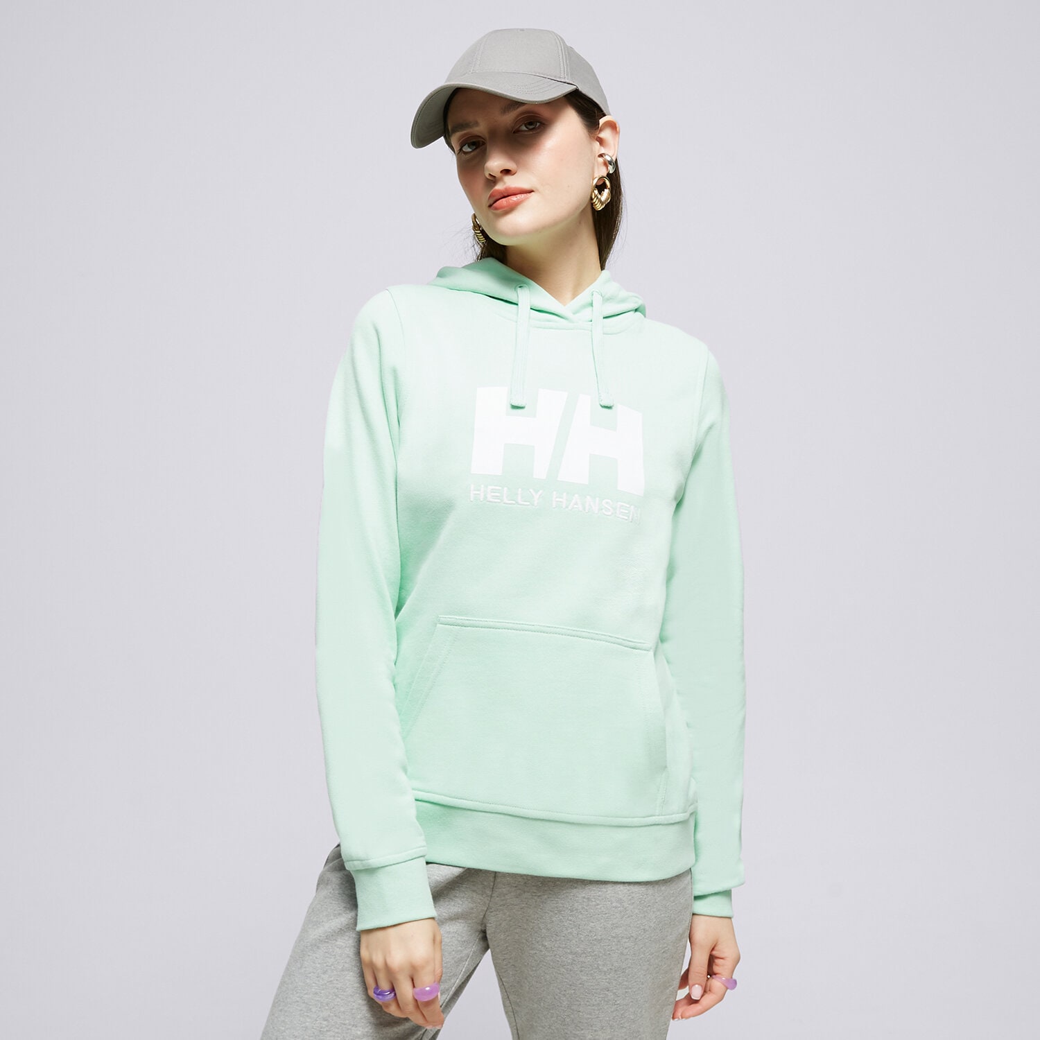 Damen HELLY HANSEN HOODIE W HH LOGO HOODIE 33978419 Grün