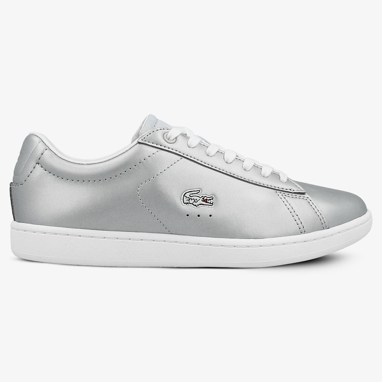 Damen Sneaker LACOSTE CARNABY EVO 117 3 733SPW1012334 Silber
