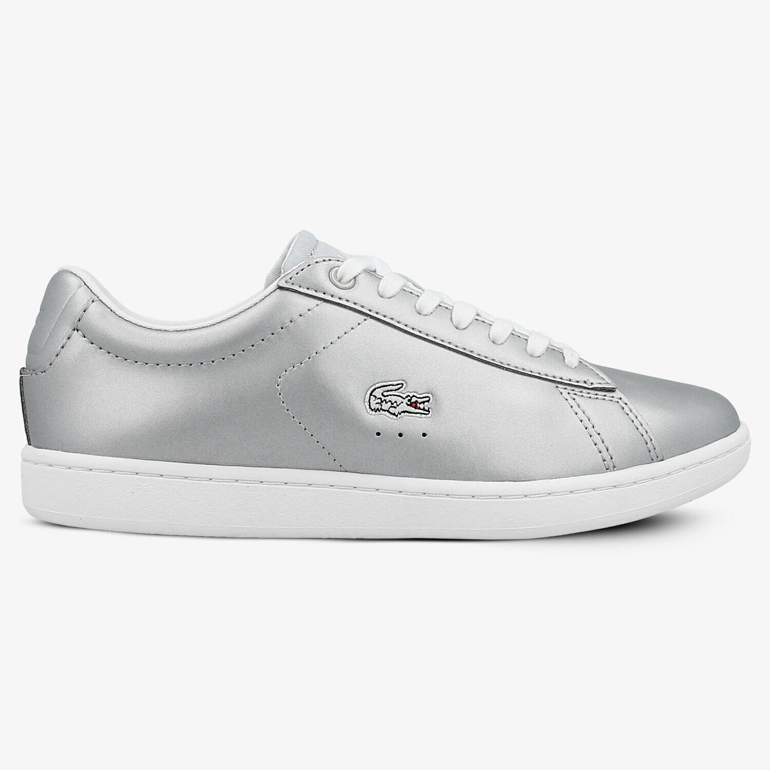 Damen Sneaker LACOSTE CARNABY EVO 117 3 733SPW1012334 Silber