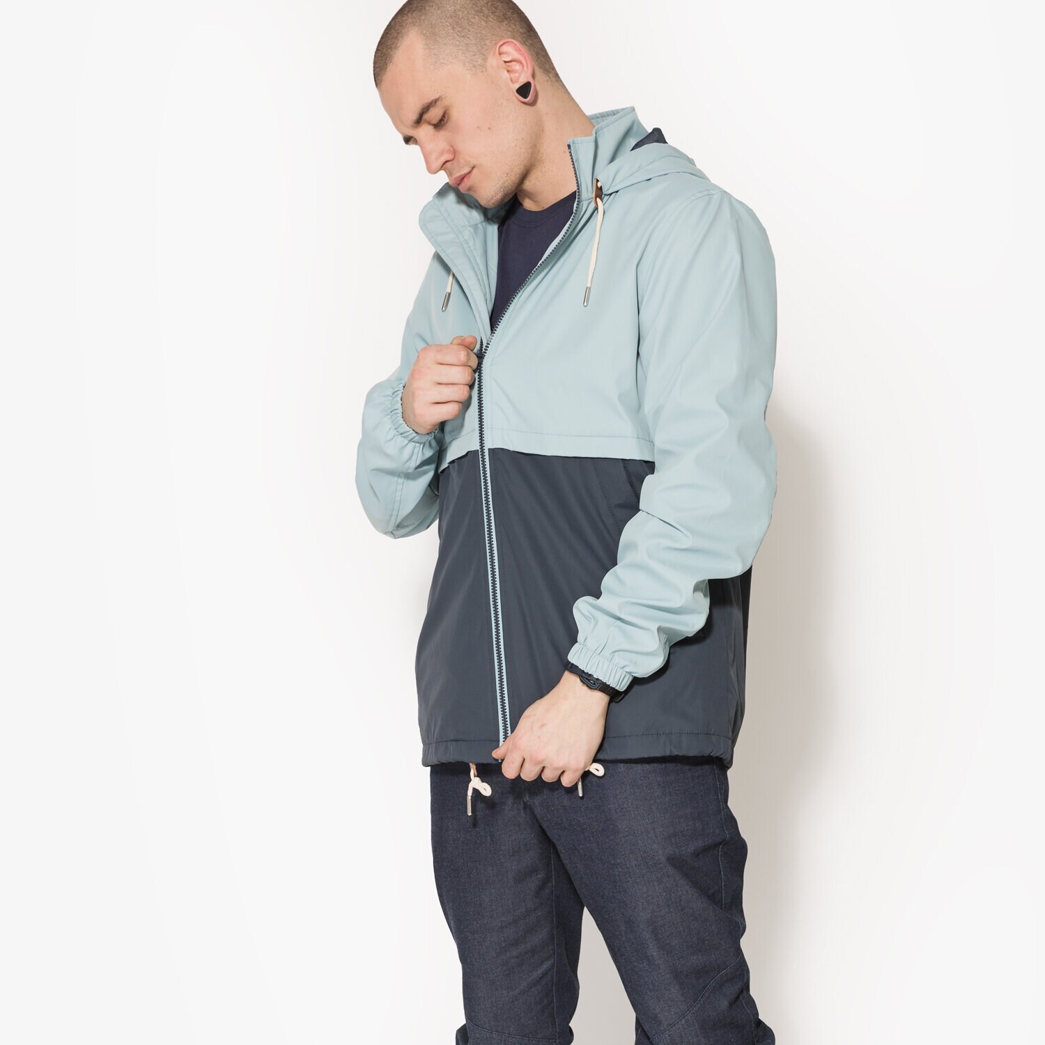 Herren Übergangsjacke CONFRONT JACKE MARTE CF17KUM19001 Dunkelblau