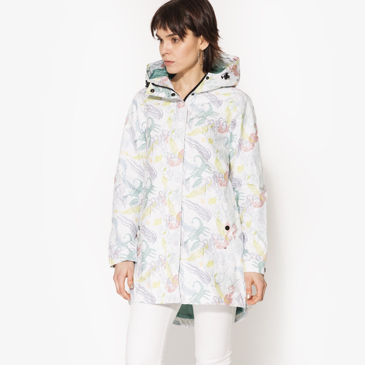 Damen Übergangsjacke CONFRONT JACKE PAG CF17KUD21001 Weiß