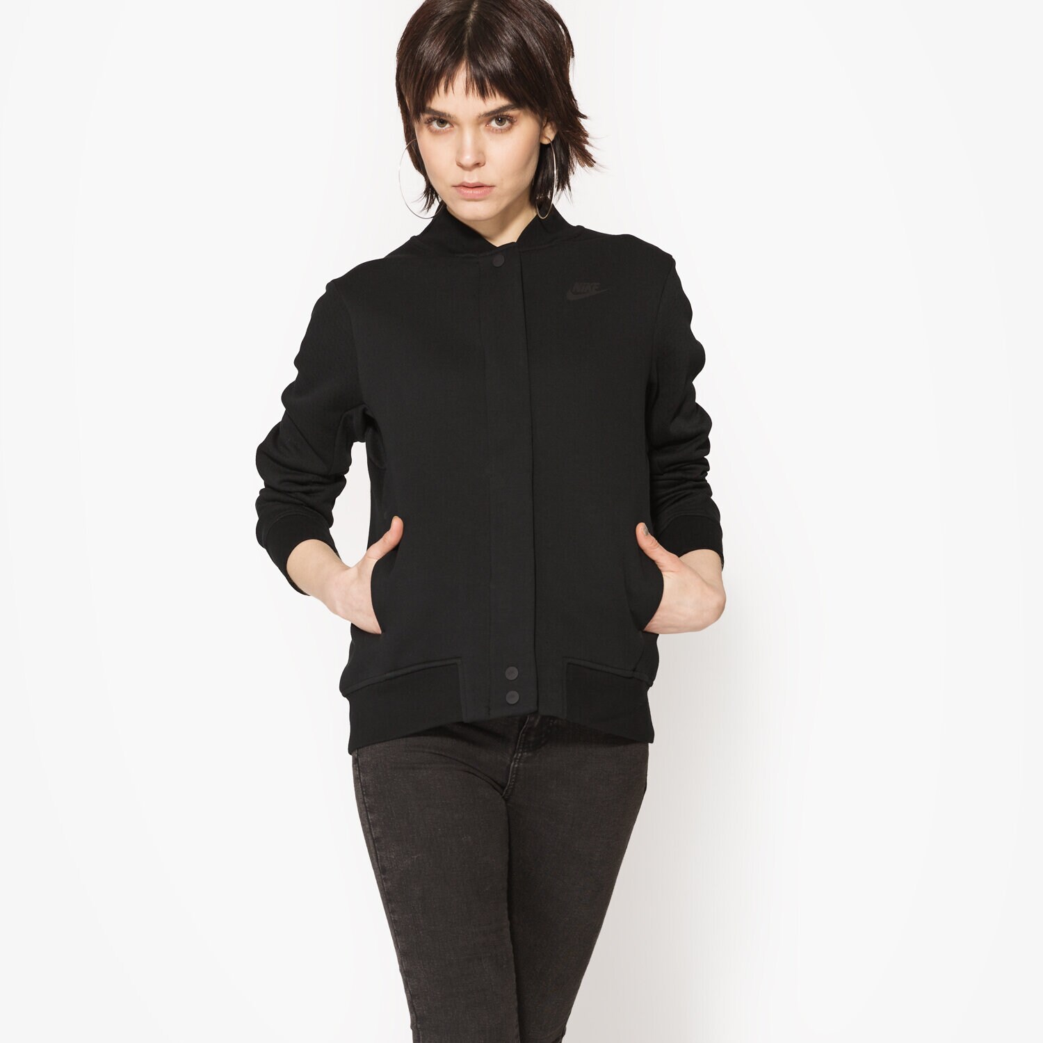 Damen Übergangsjacke NIKE JACKE SOFTSHEL NSW TCH FLC DSTRYR JKT 835544010 Schwarz