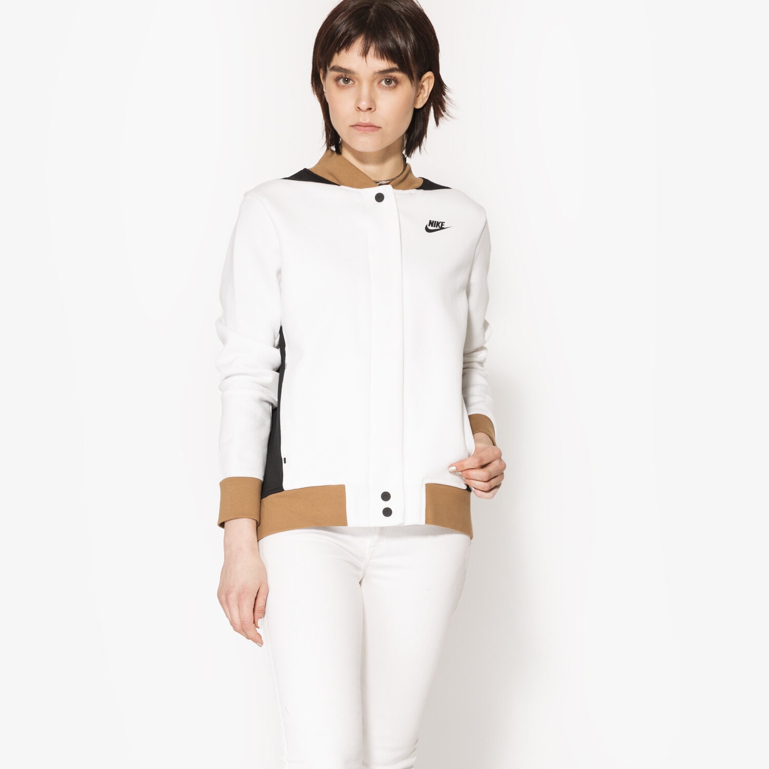 Damen Übergangsjacke NIKE JACKE SOFTSHEL NSW TCH FLC DSTRYR JKT 835544100 Weiß