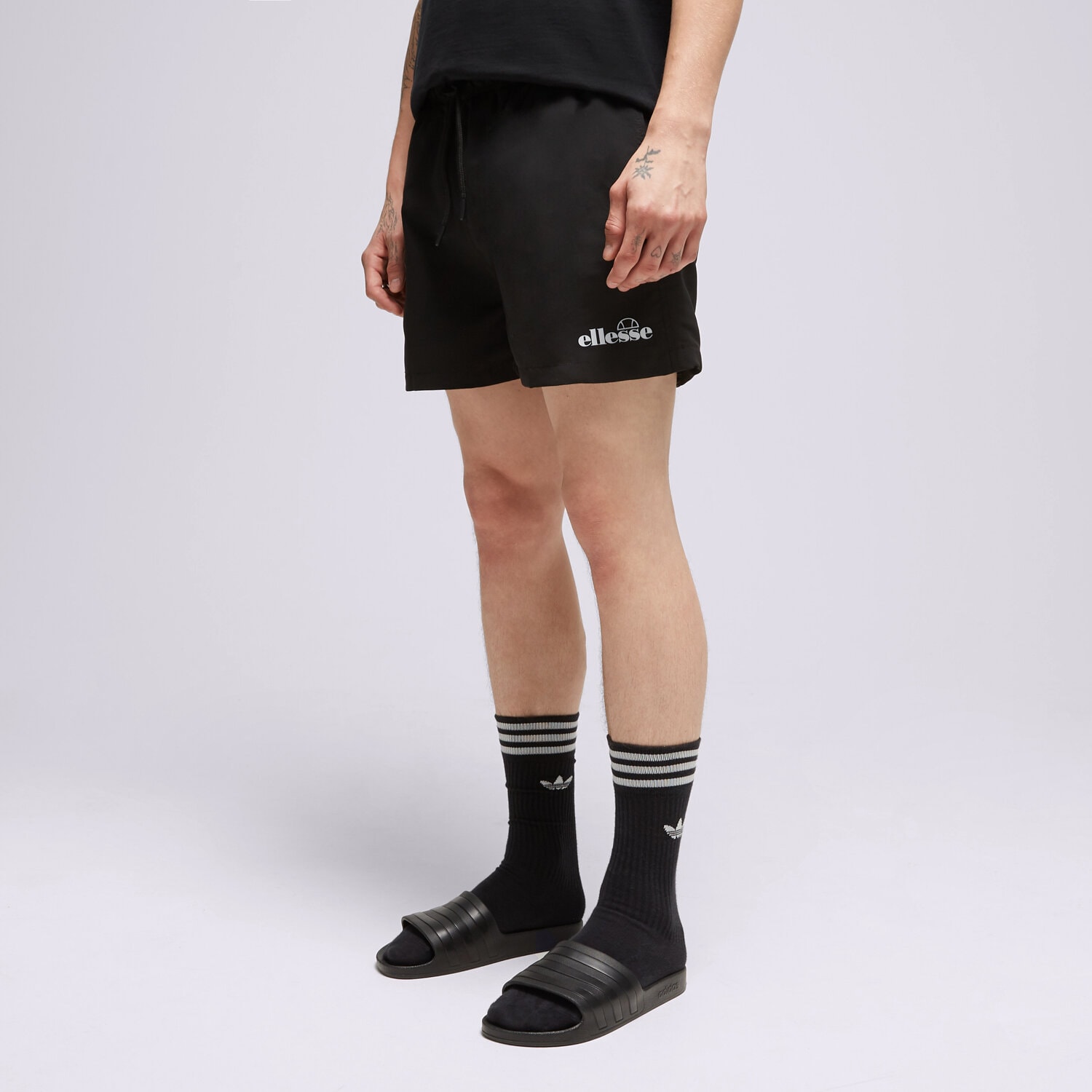 Herren Shorts ELLESSE SHORTS LAMINA SWIM SHORT BLK SHP16468011 Schwarz