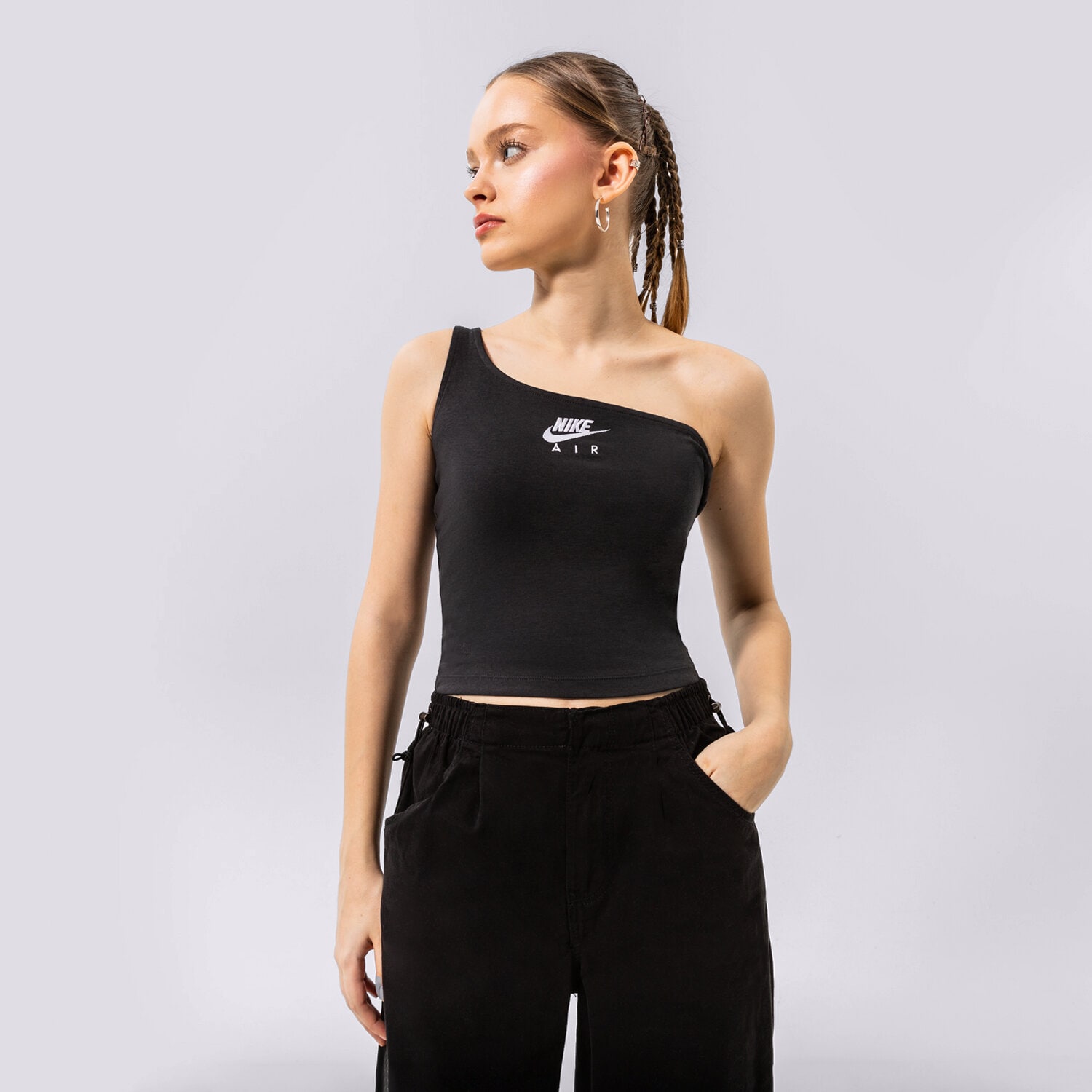 Damen T-Shirt NIKE T-SHIRT DD5435 DD5435-070 Schwarz