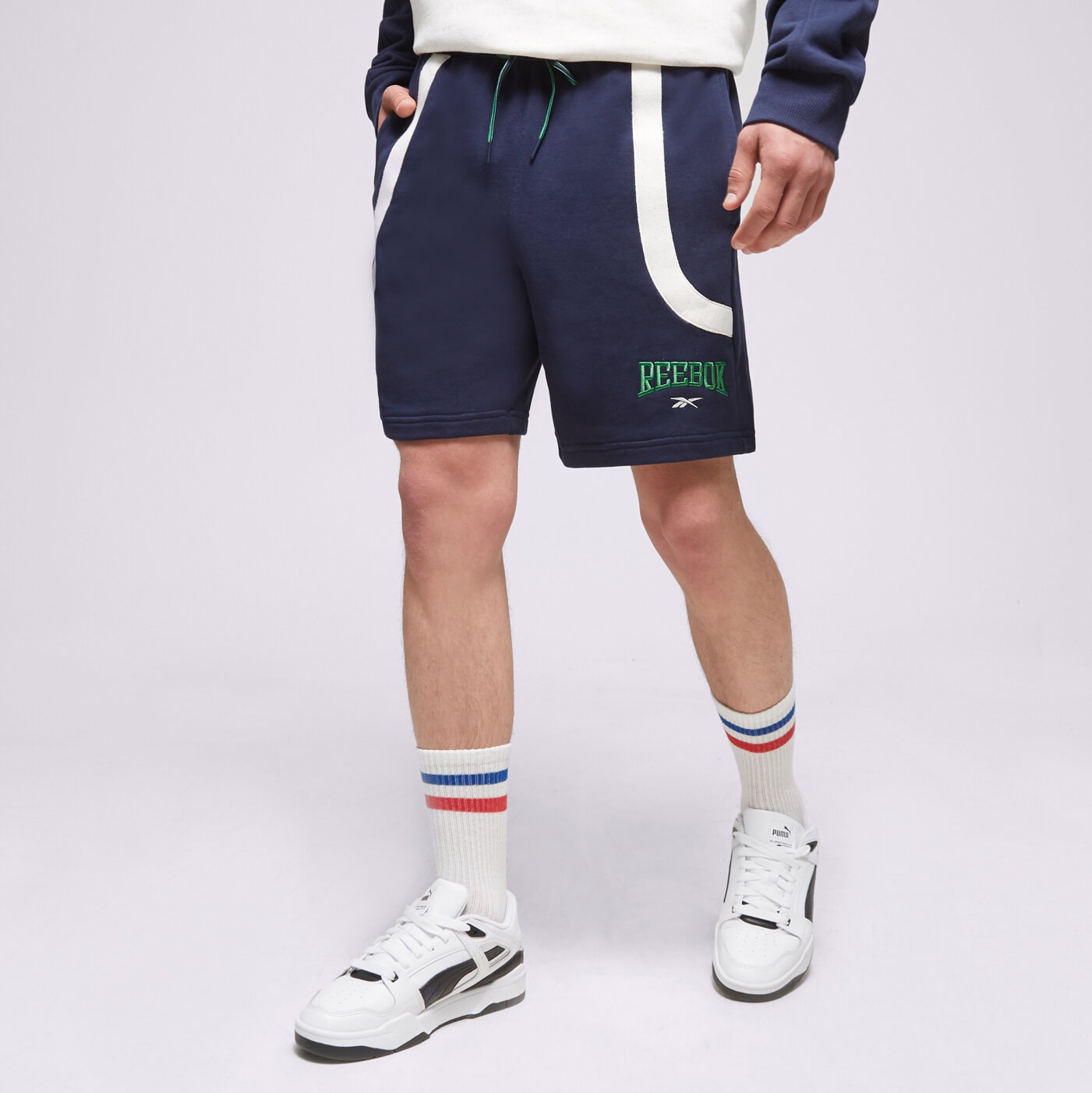 Herren Shorts REEBOK SHORTS CL VAR FT SHORTS HS9180 Dunkelblau