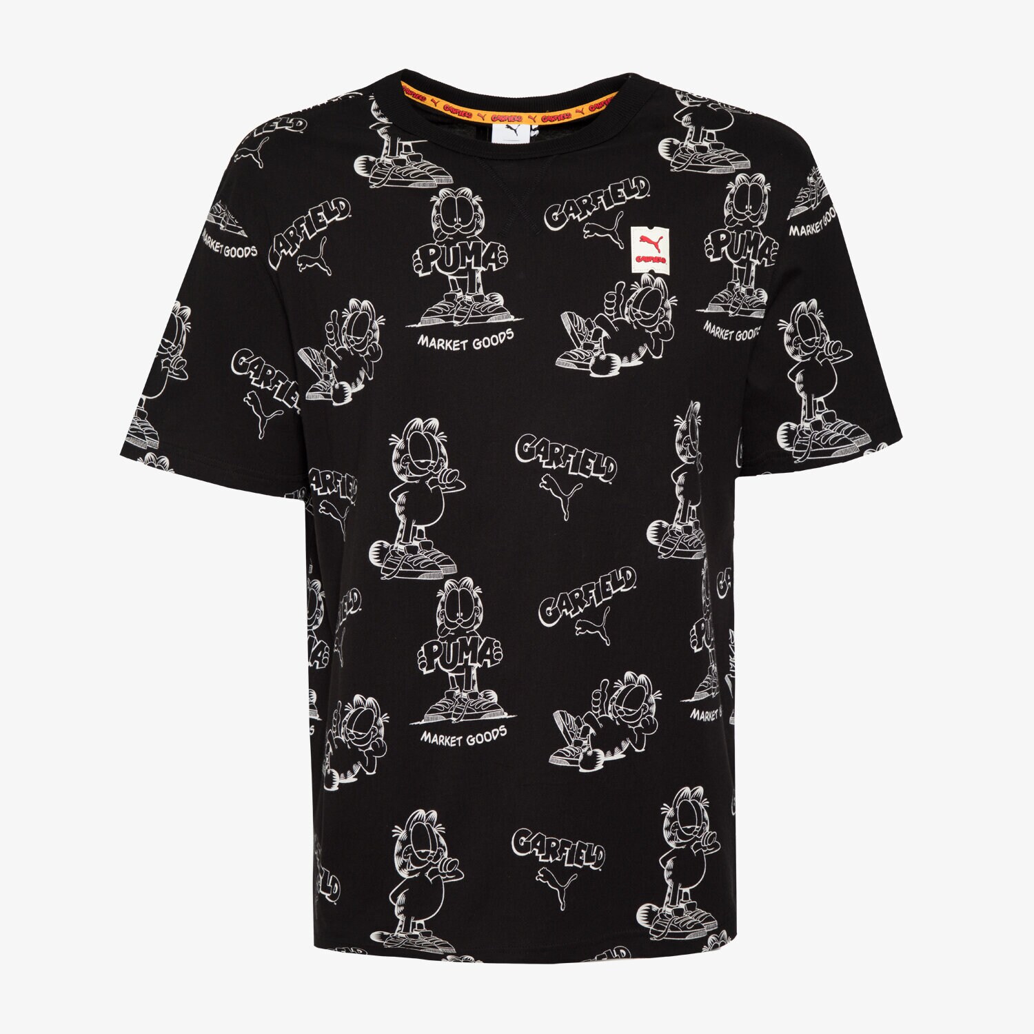 Herren T-Shirt PUMA T-SHIRT 534434-BLACK Schwarz
