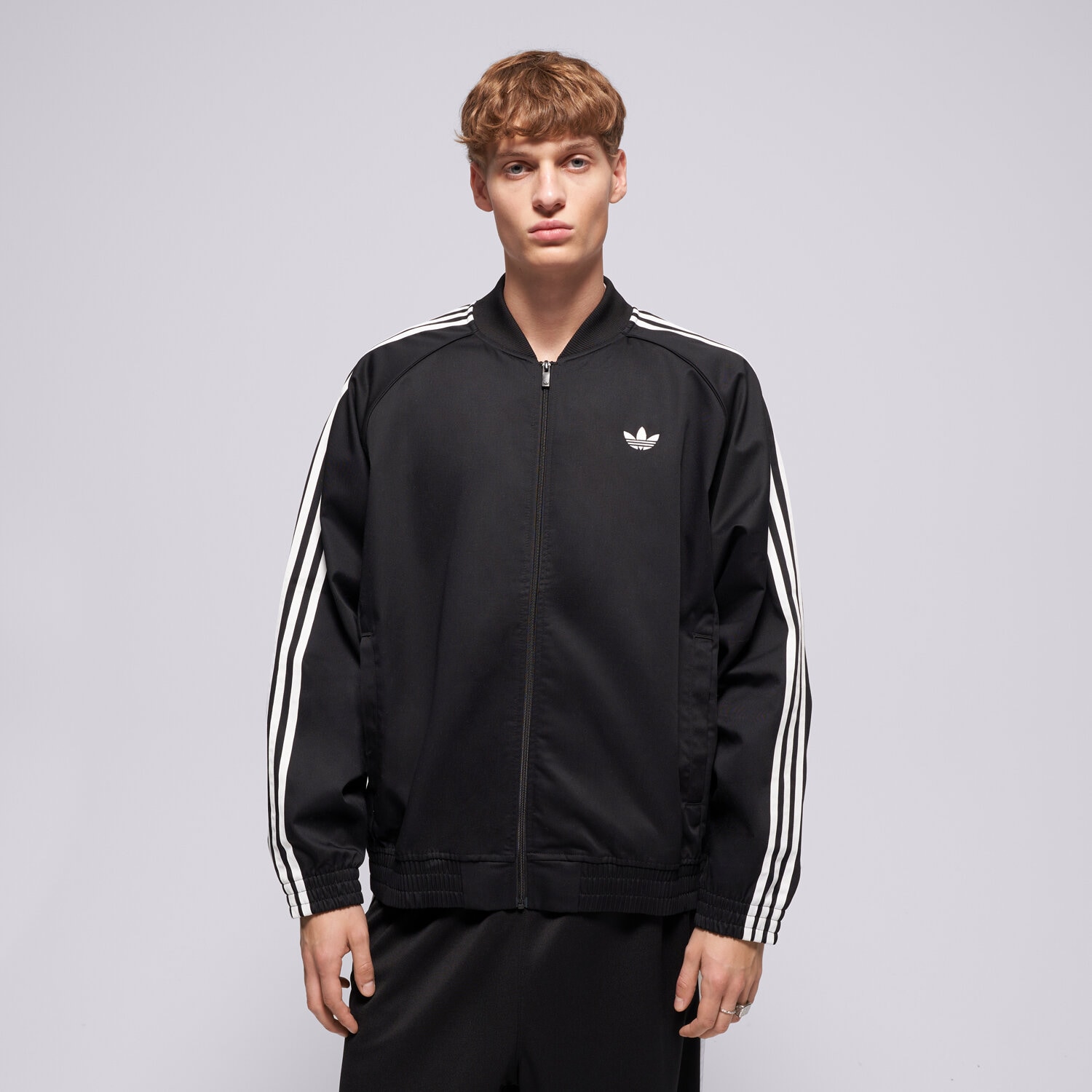 Herren ADIDAS JACKE SST TT KR1371 Schwarz